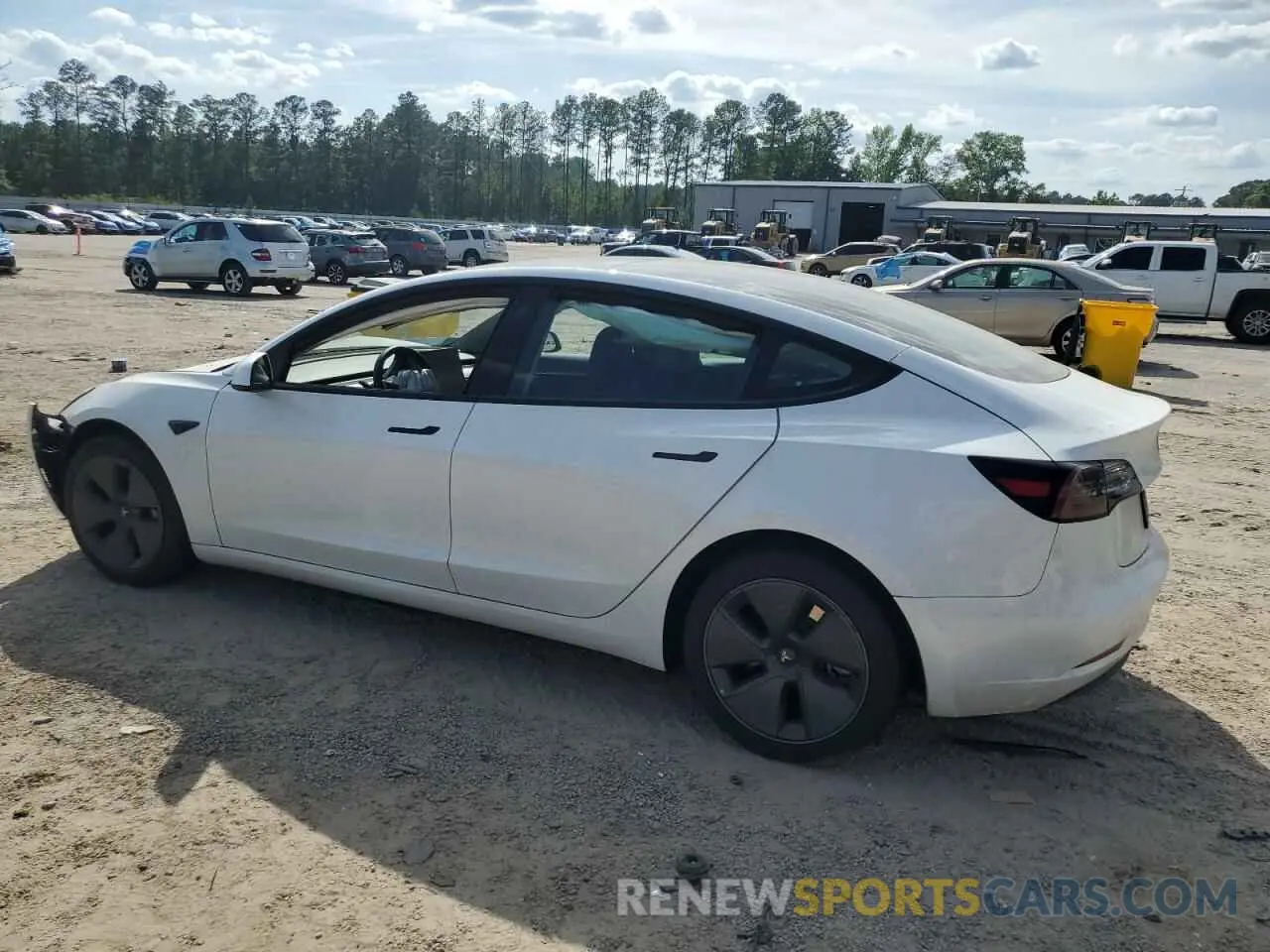 2 Фотография поврежденного автомобиля 5YJ3E1EB9PF386556 TESLA MODEL 3 2023