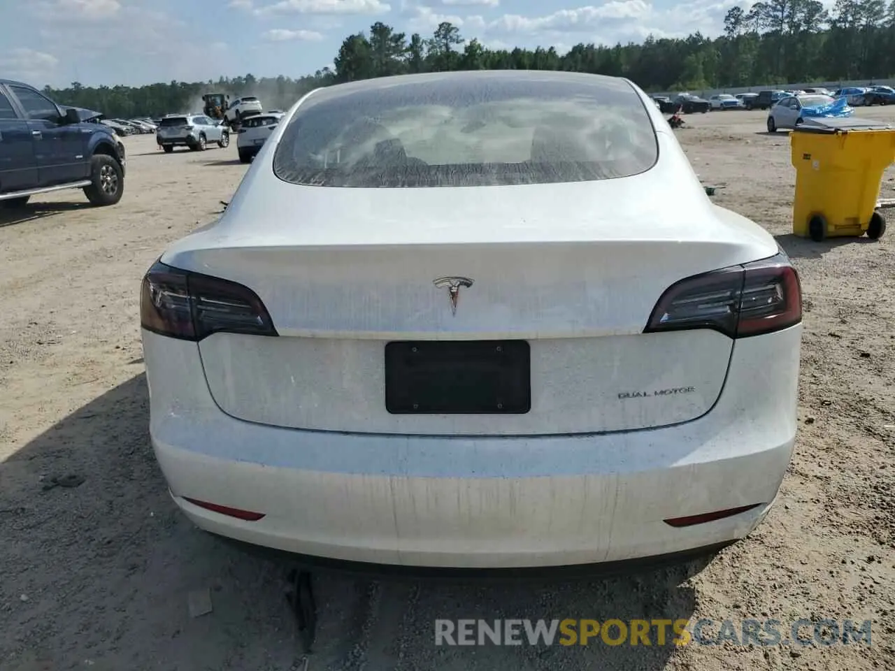 6 Фотография поврежденного автомобиля 5YJ3E1EB9PF386556 TESLA MODEL 3 2023