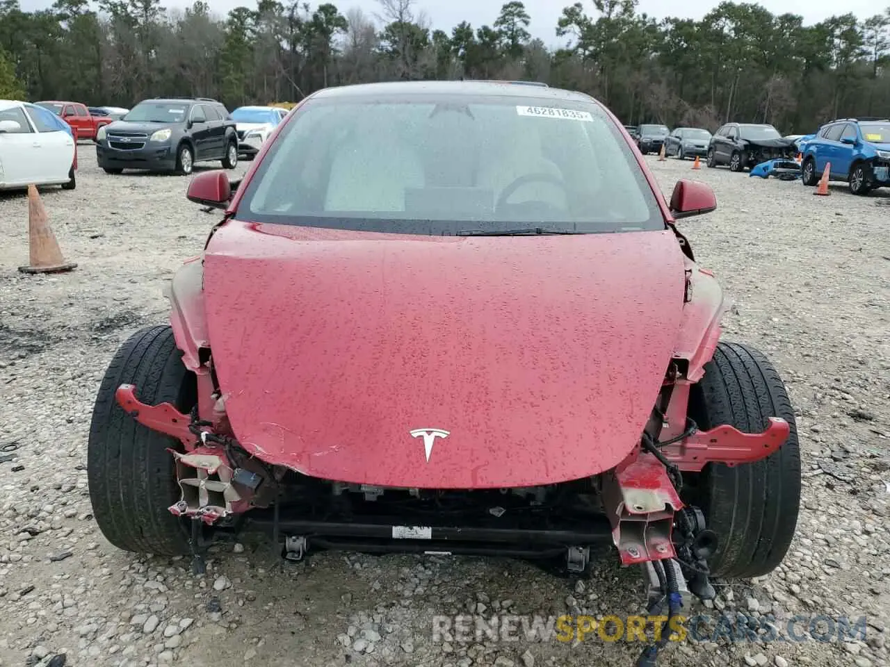 5 Photograph of a damaged car 5YJ3E1EB9PF471347 TESLA MODEL 3 2023