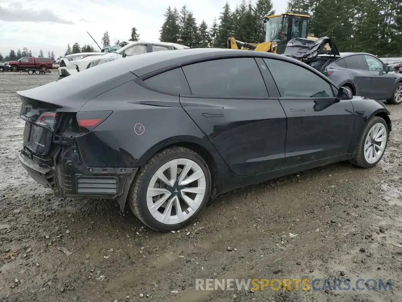 3 Фотография поврежденного автомобиля 5YJ3E1EB9PF607217 TESLA MODEL 3 2023