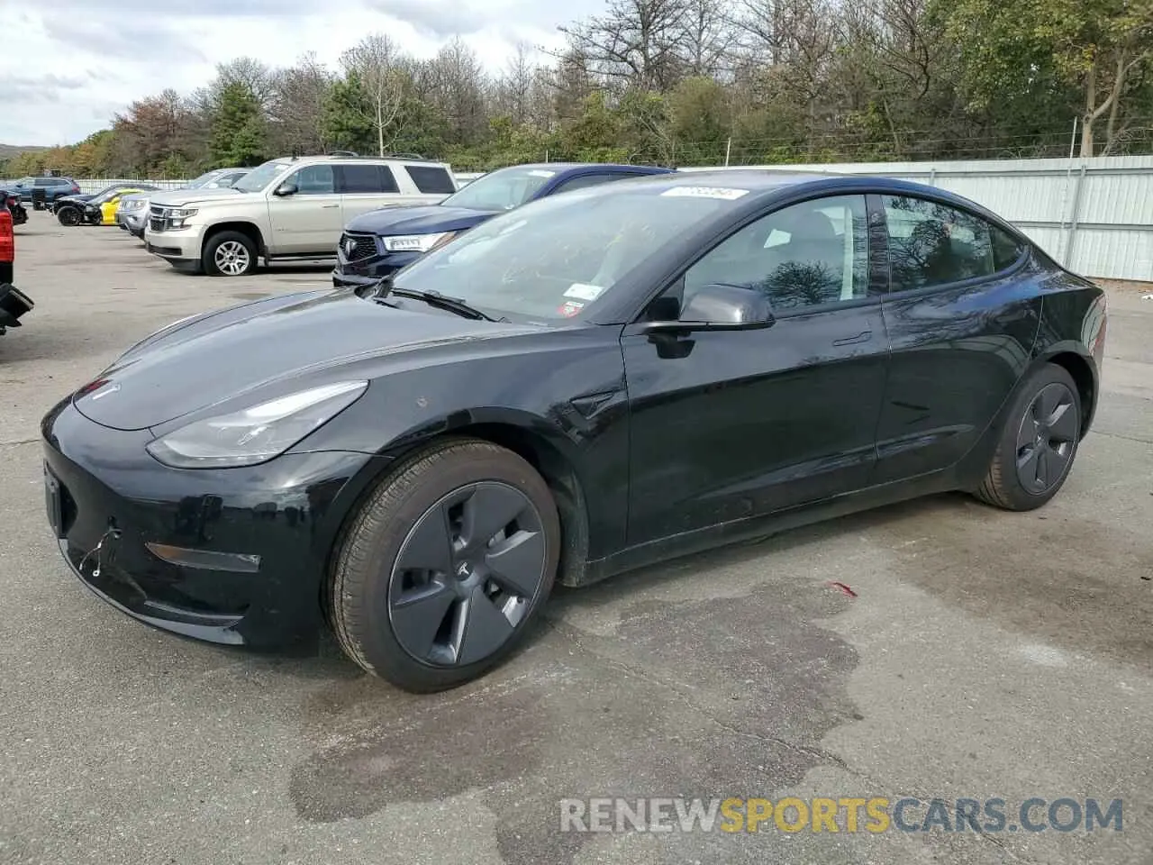 1 Photograph of a damaged car 5YJ3E1EB9PF633364 TESLA MODEL 3 2023