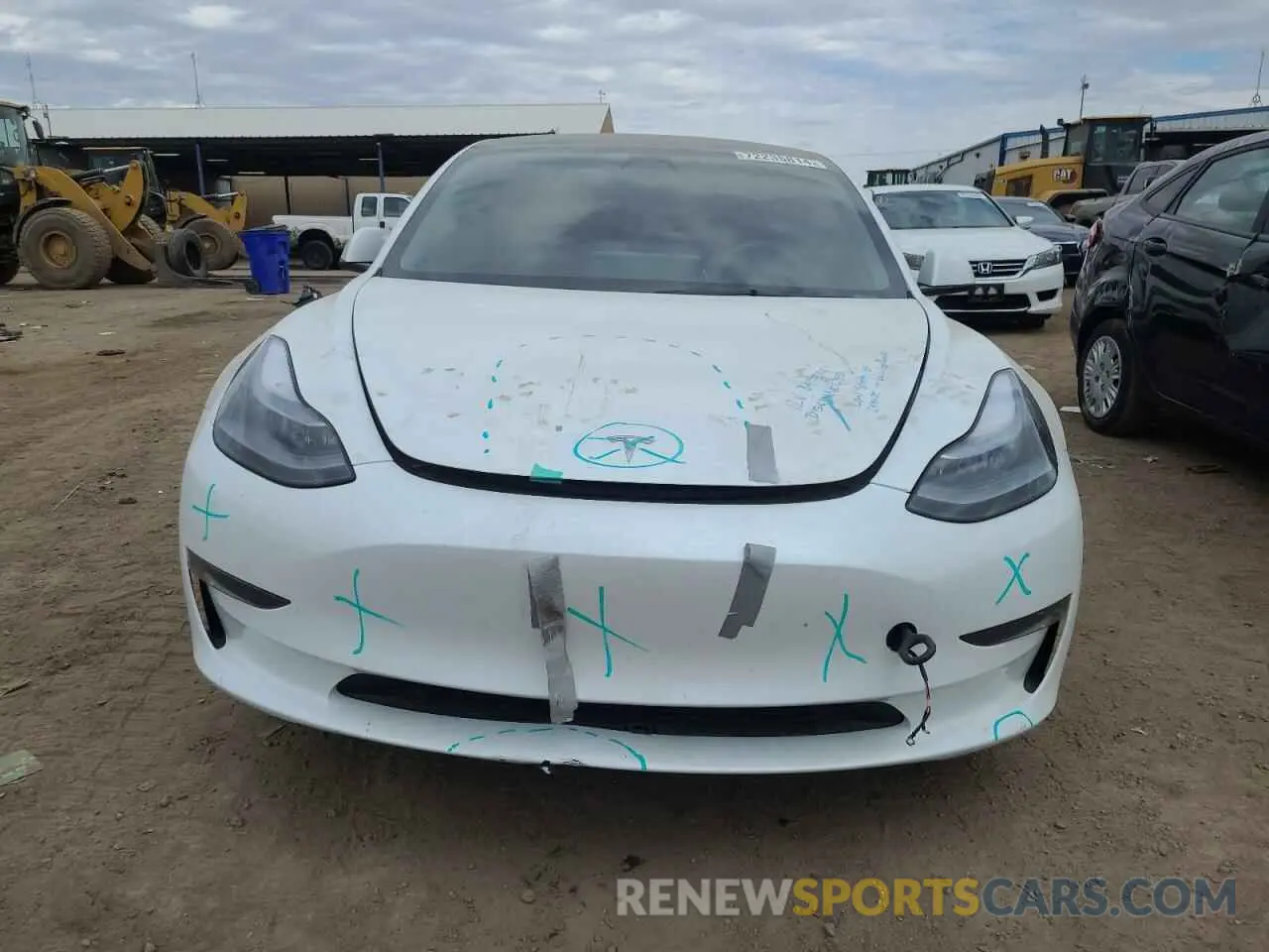 5 Фотография поврежденного автомобиля 5YJ3E1EB9PF634210 TESLA MODEL 3 2023