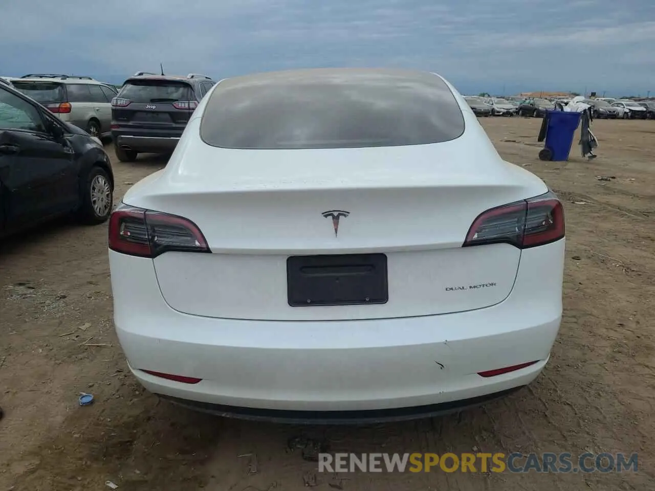 6 Фотография поврежденного автомобиля 5YJ3E1EB9PF634210 TESLA MODEL 3 2023