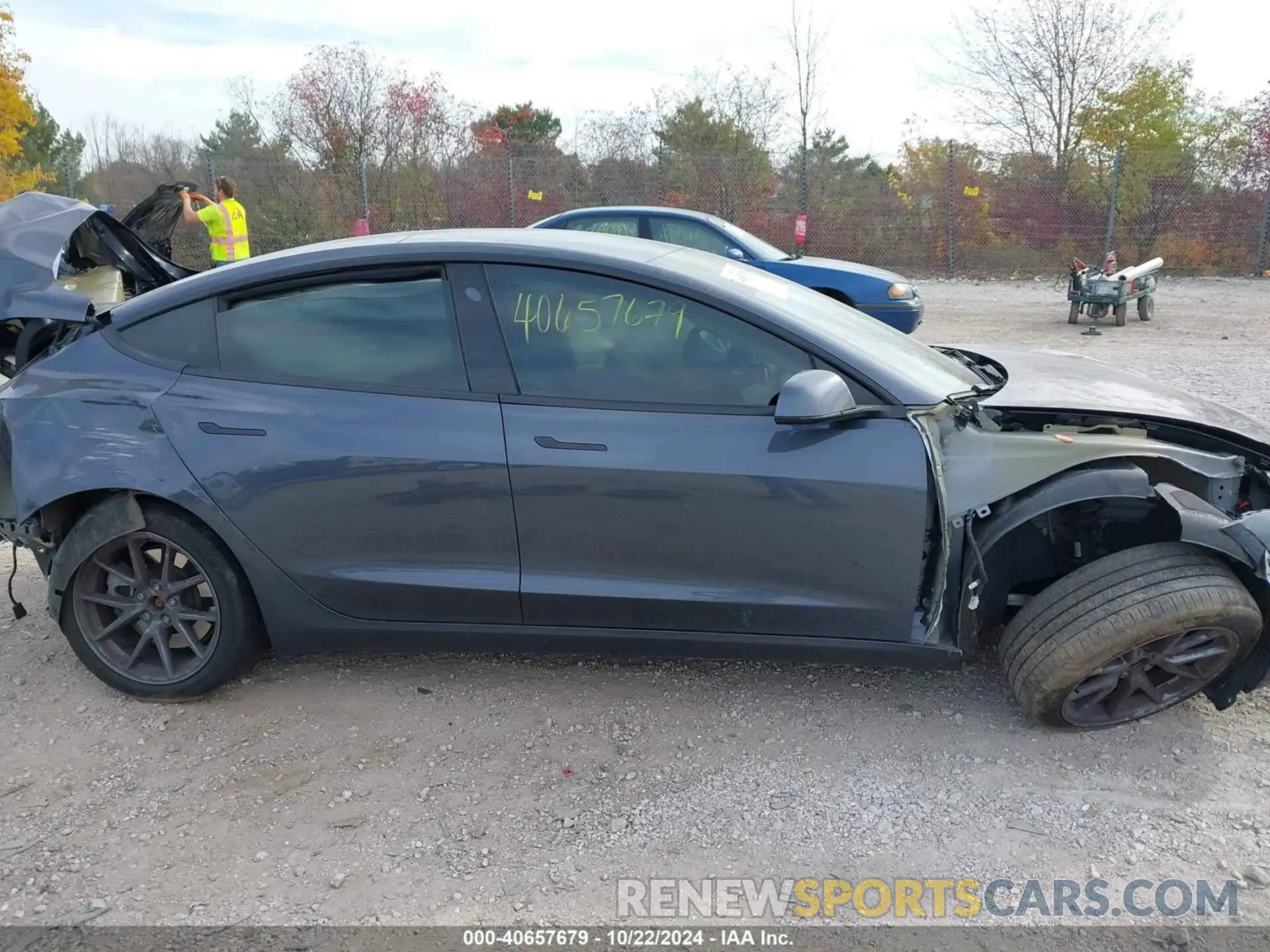 13 Photograph of a damaged car 5YJ3E1EB9PF634742 TESLA MODEL 3 2023