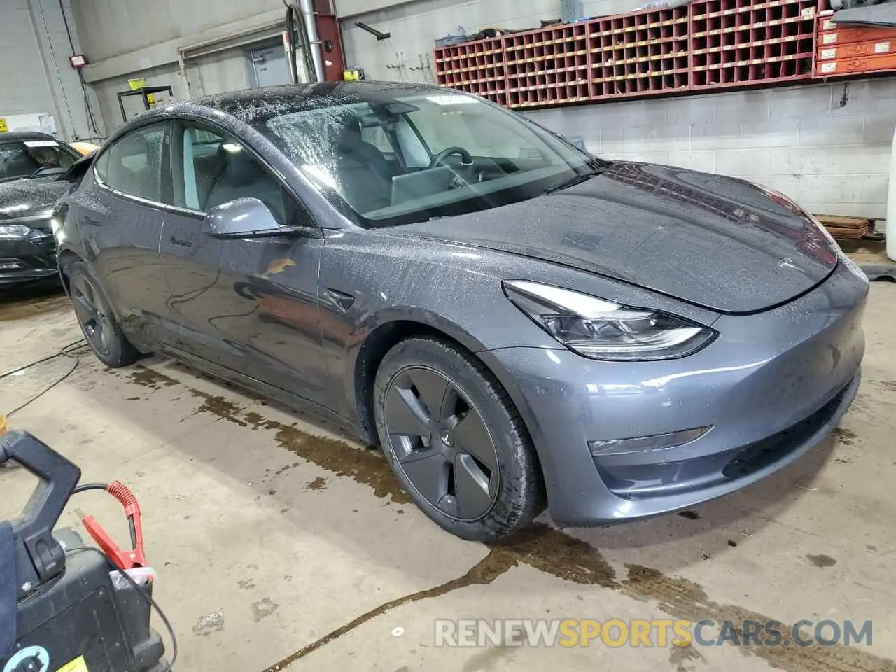 4 Photograph of a damaged car 5YJ3E1EB9PF635650 TESLA MODEL 3 2023