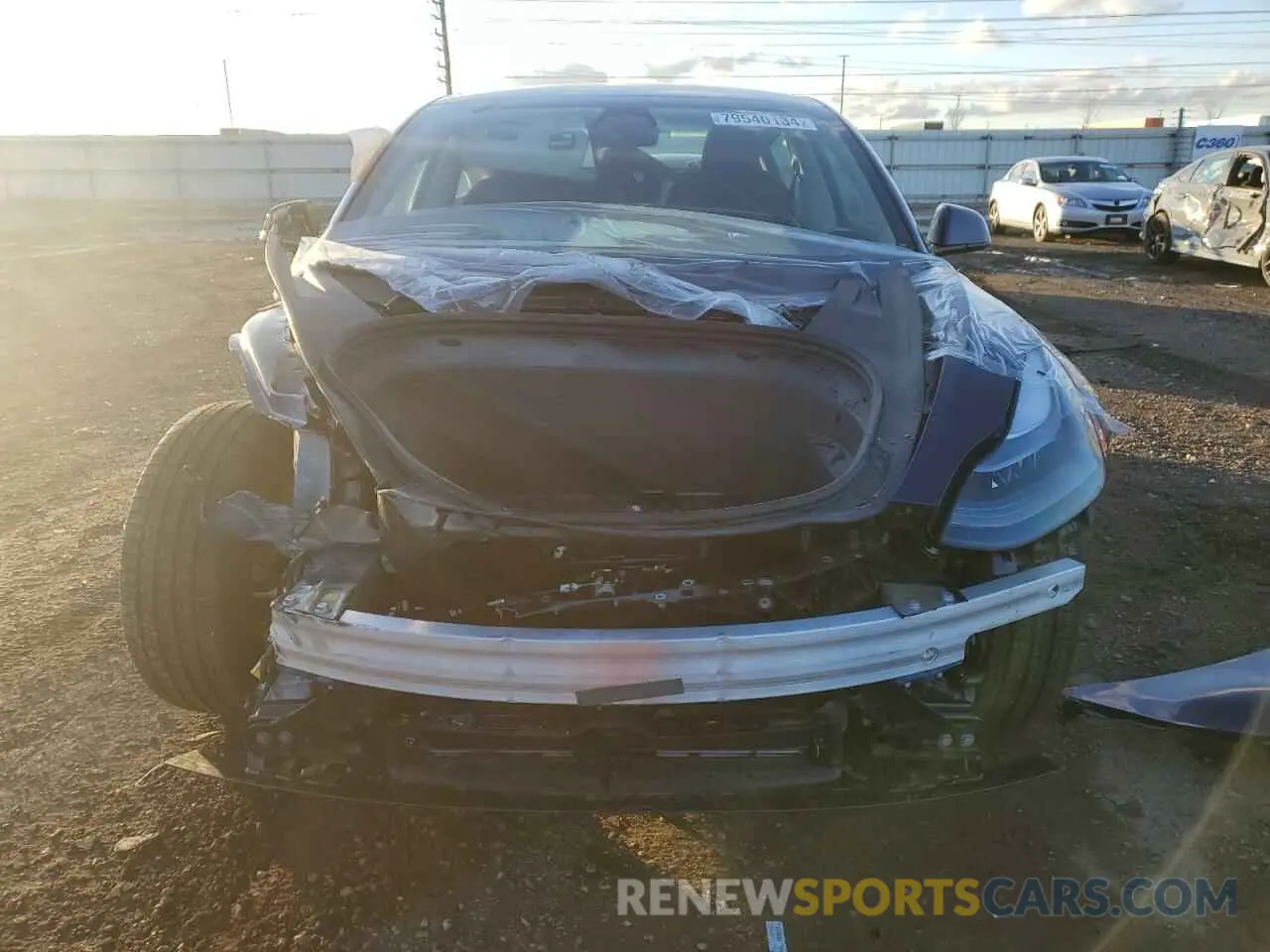 5 Photograph of a damaged car 5YJ3E1EB9PF636474 TESLA MODEL 3 2023