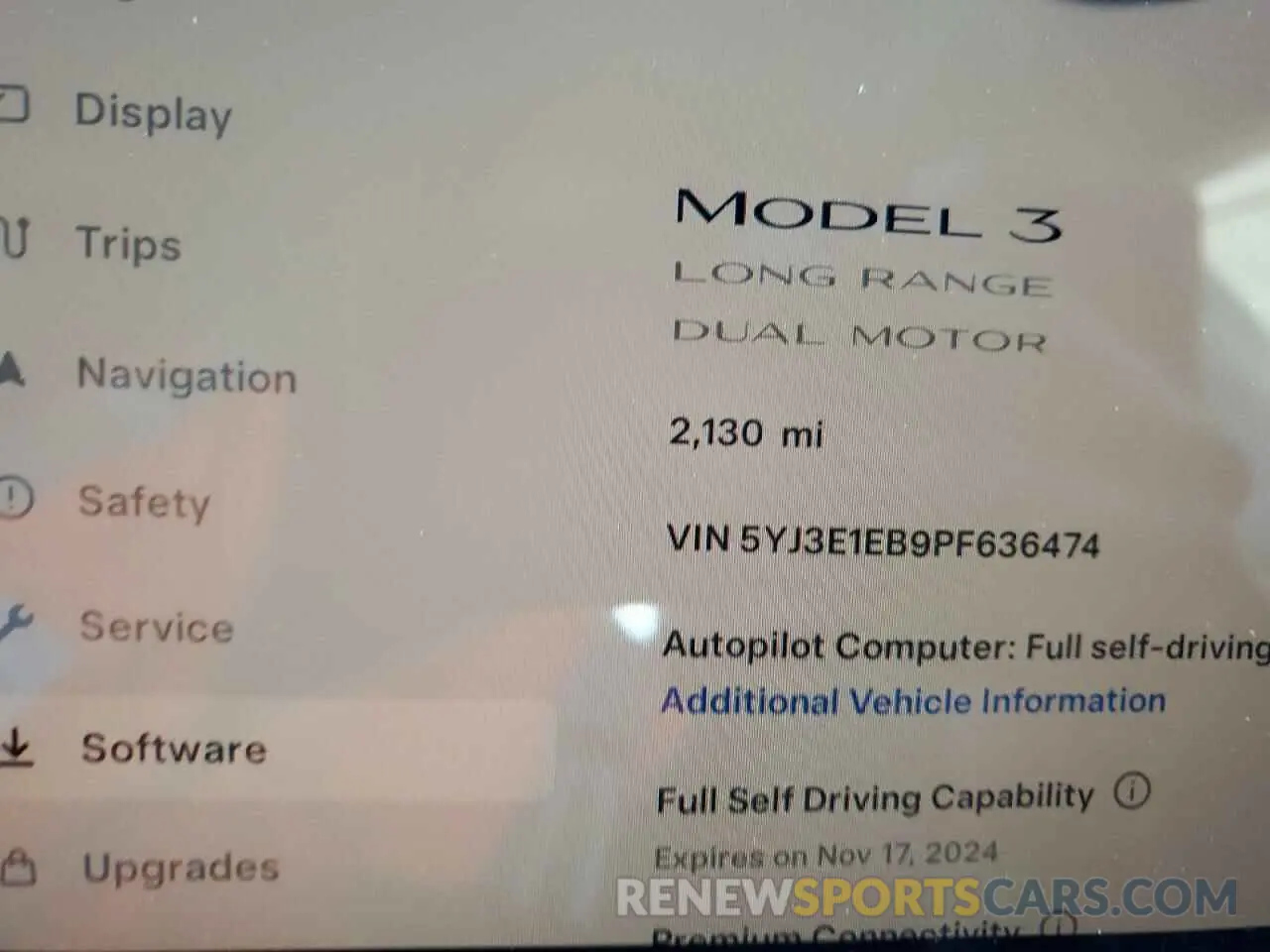 9 Photograph of a damaged car 5YJ3E1EB9PF636474 TESLA MODEL 3 2023
