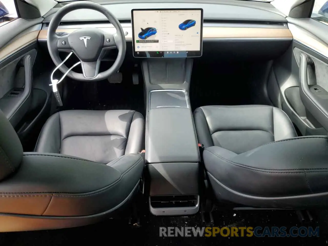 8 Фотография поврежденного автомобиля 5YJ3E1EB9PF673556 TESLA MODEL 3 2023