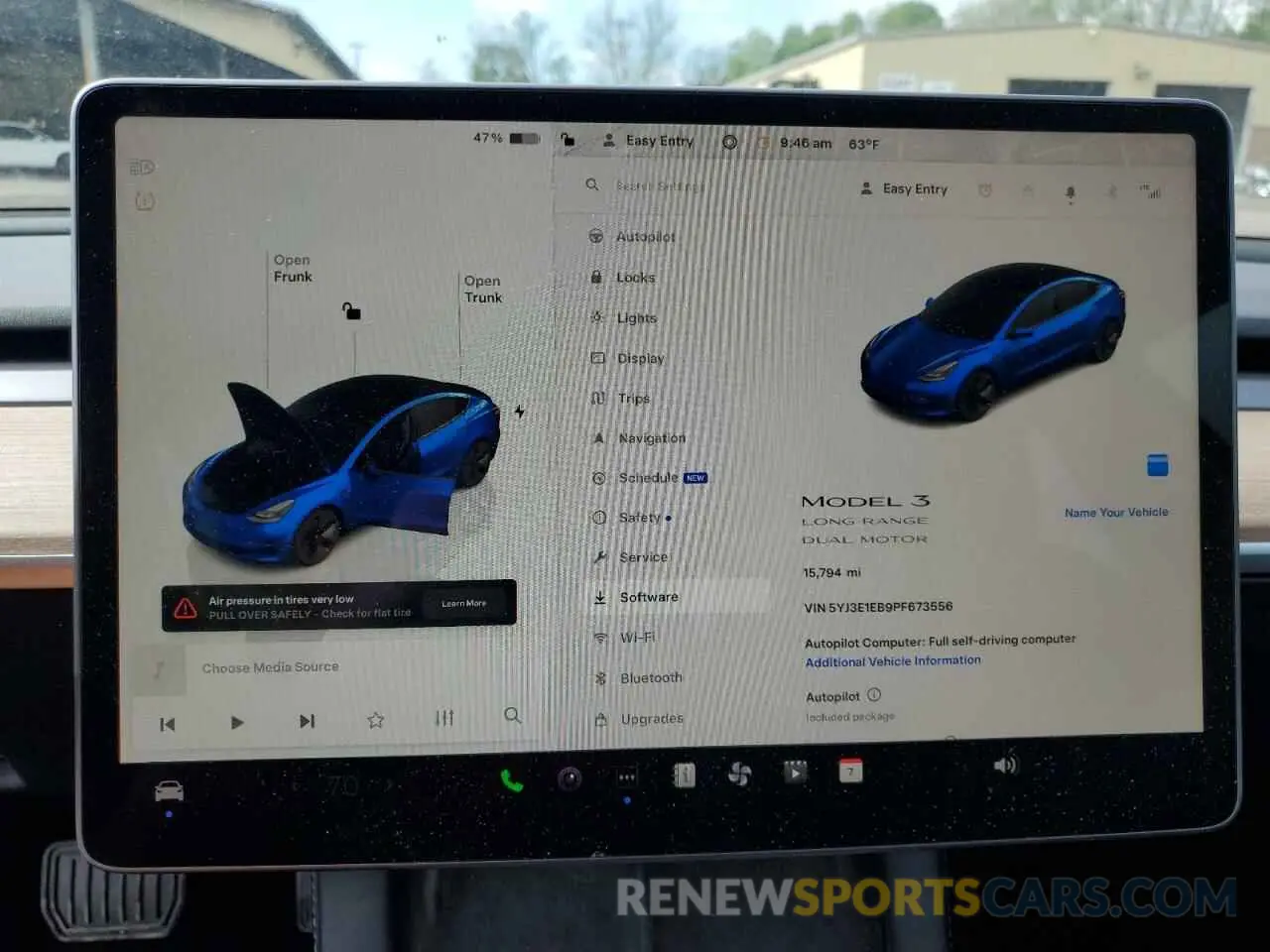 9 Фотография поврежденного автомобиля 5YJ3E1EB9PF673556 TESLA MODEL 3 2023
