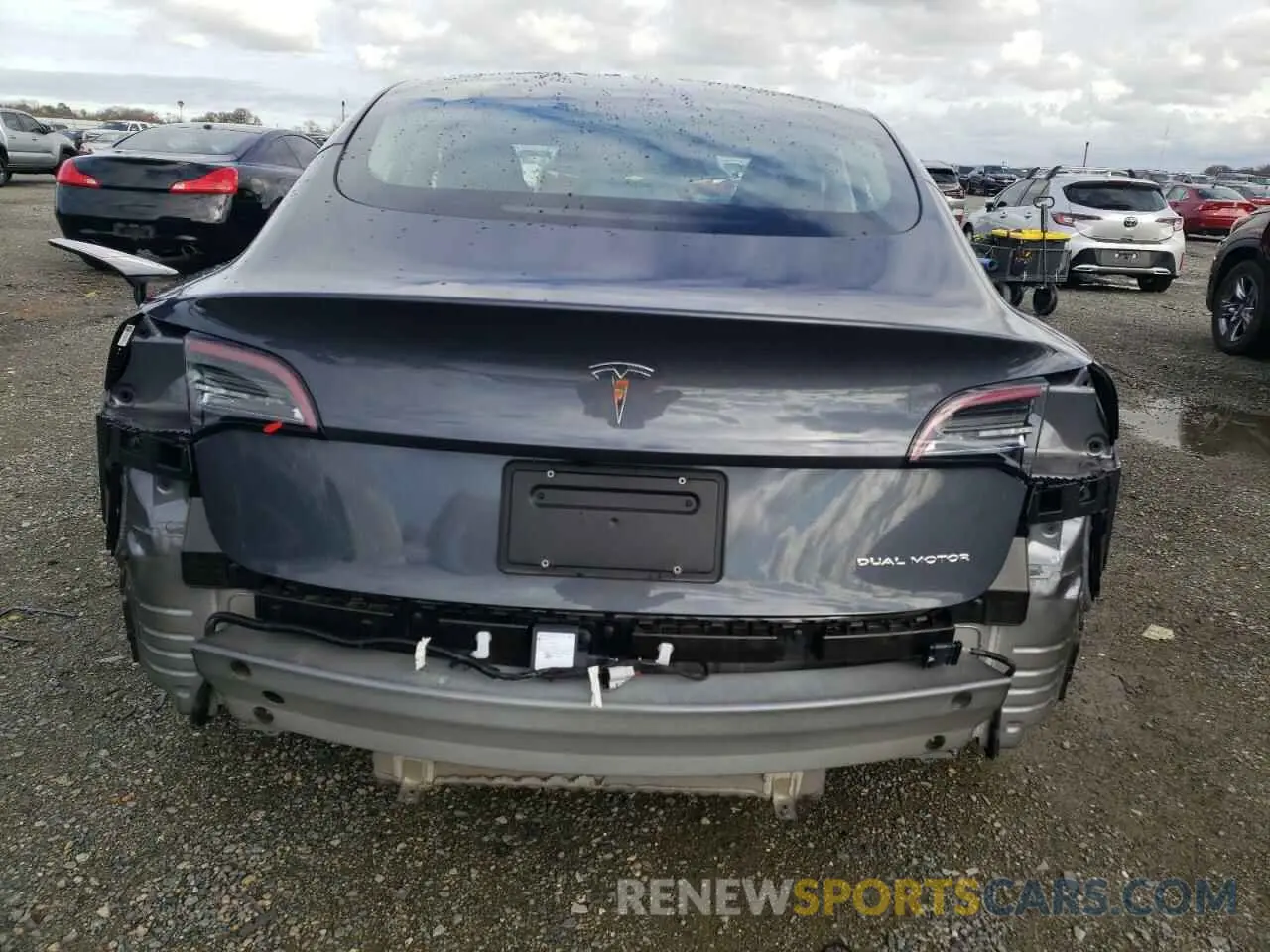 6 Photograph of a damaged car 5YJ3E1EBXPF387960 TESLA MODEL 3 2023