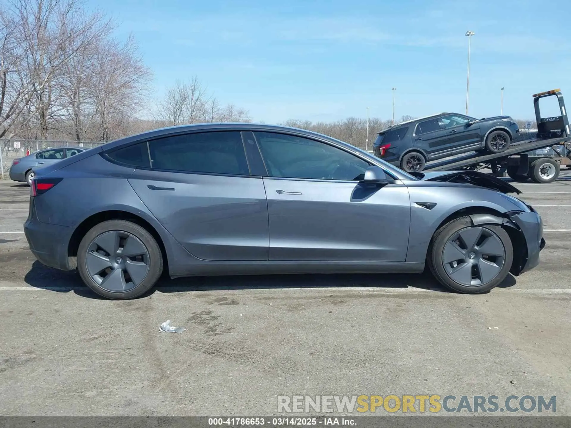 12 Фотография поврежденного автомобиля 5YJ3E1EBXPF391507 TESLA MODEL 3 2023