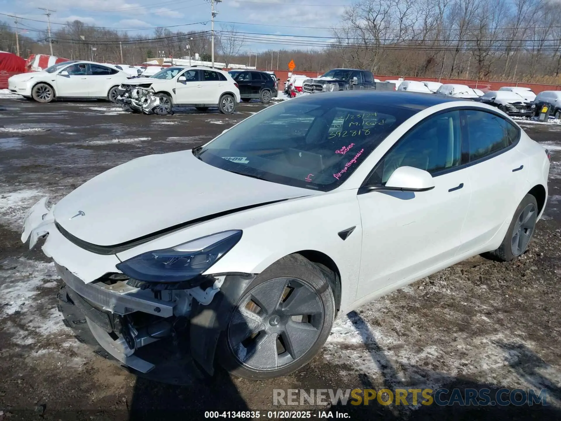 21 Photograph of a damaged car 5YJ3E1EBXPF392818 TESLA MODEL 3 2023