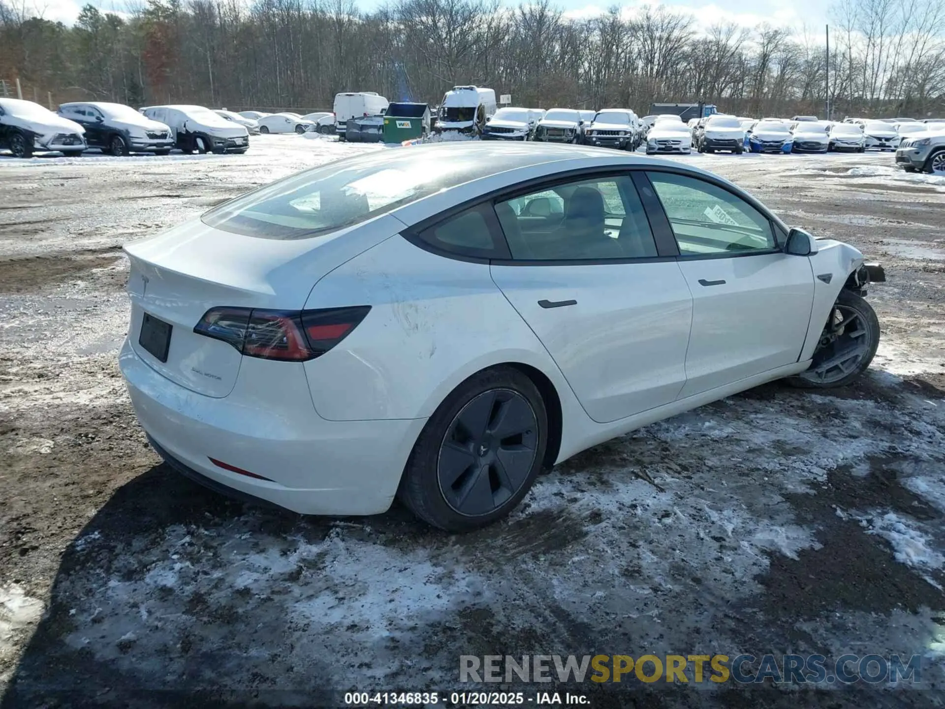 4 Photograph of a damaged car 5YJ3E1EBXPF392818 TESLA MODEL 3 2023