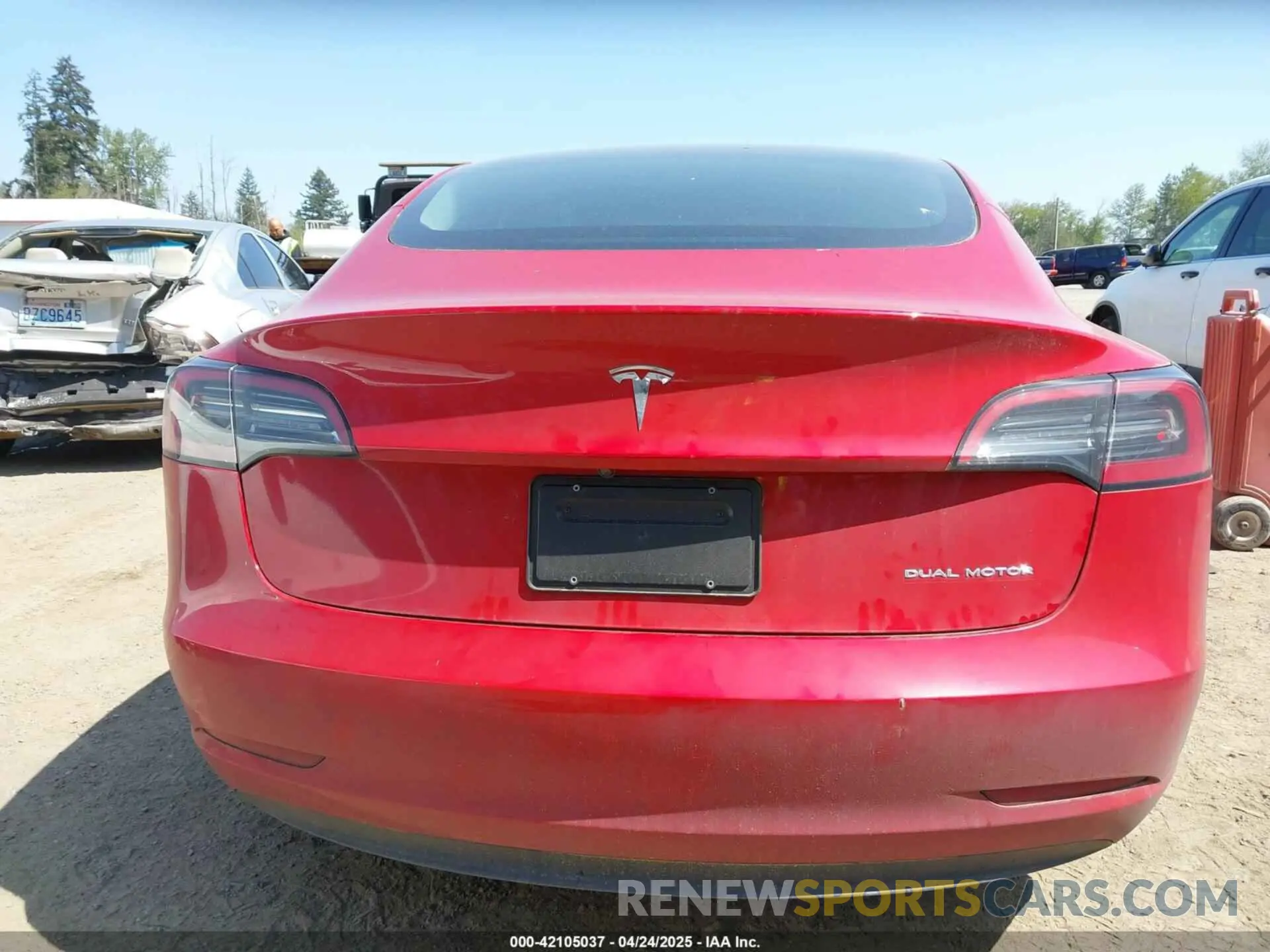 16 Фотография поврежденного автомобиля 5YJ3E1EBXPF603421 TESLA MODEL 3 2023