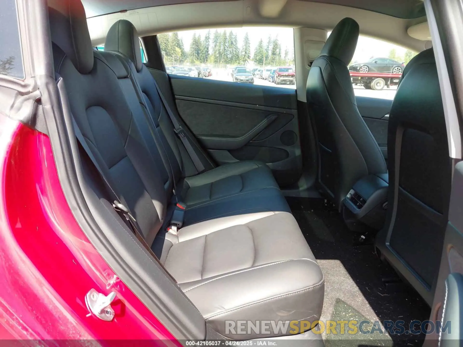 8 Фотография поврежденного автомобиля 5YJ3E1EBXPF603421 TESLA MODEL 3 2023