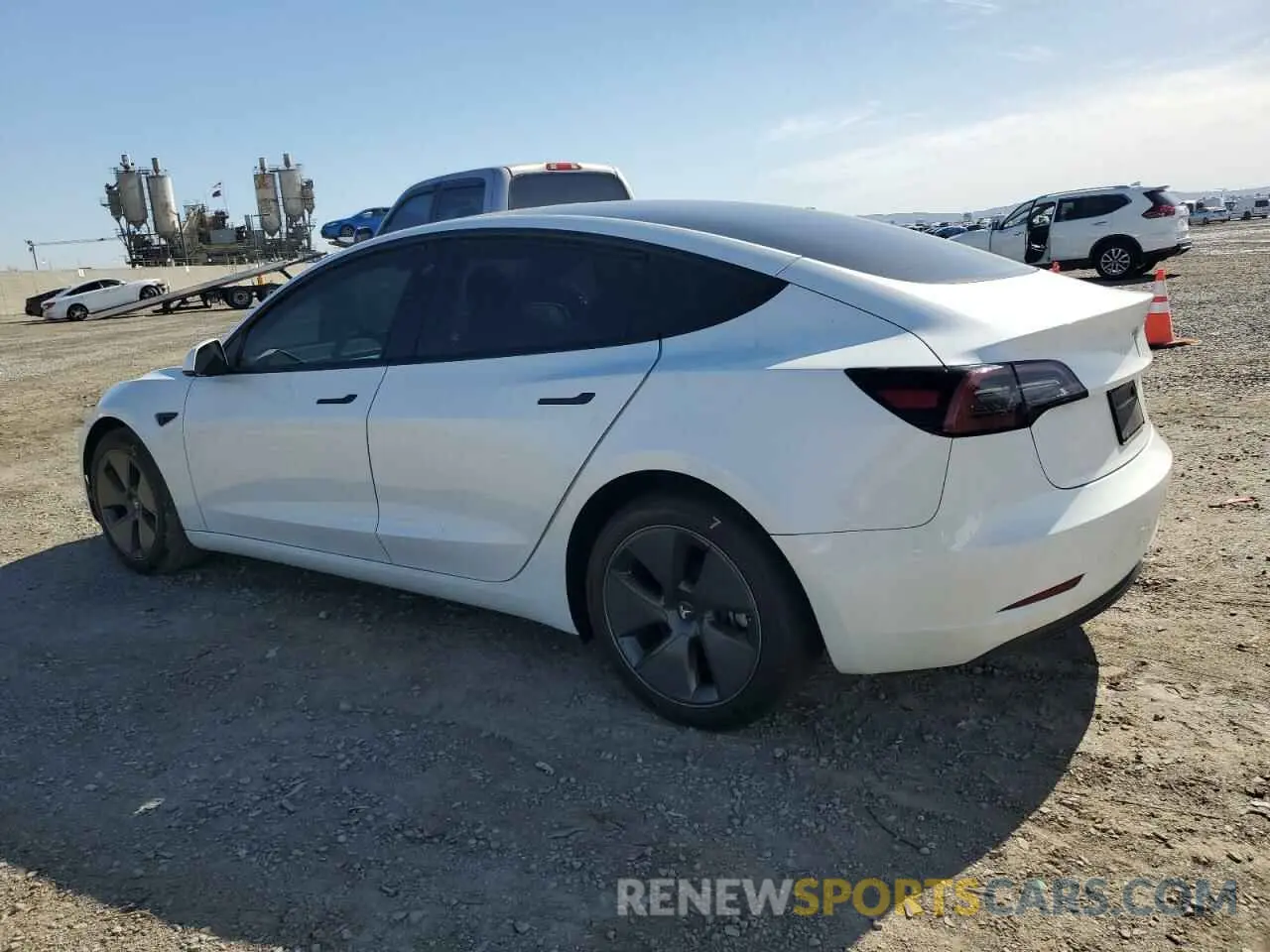 2 Photograph of a damaged car 5YJ3E1EBXPF637522 TESLA MODEL 3 2023