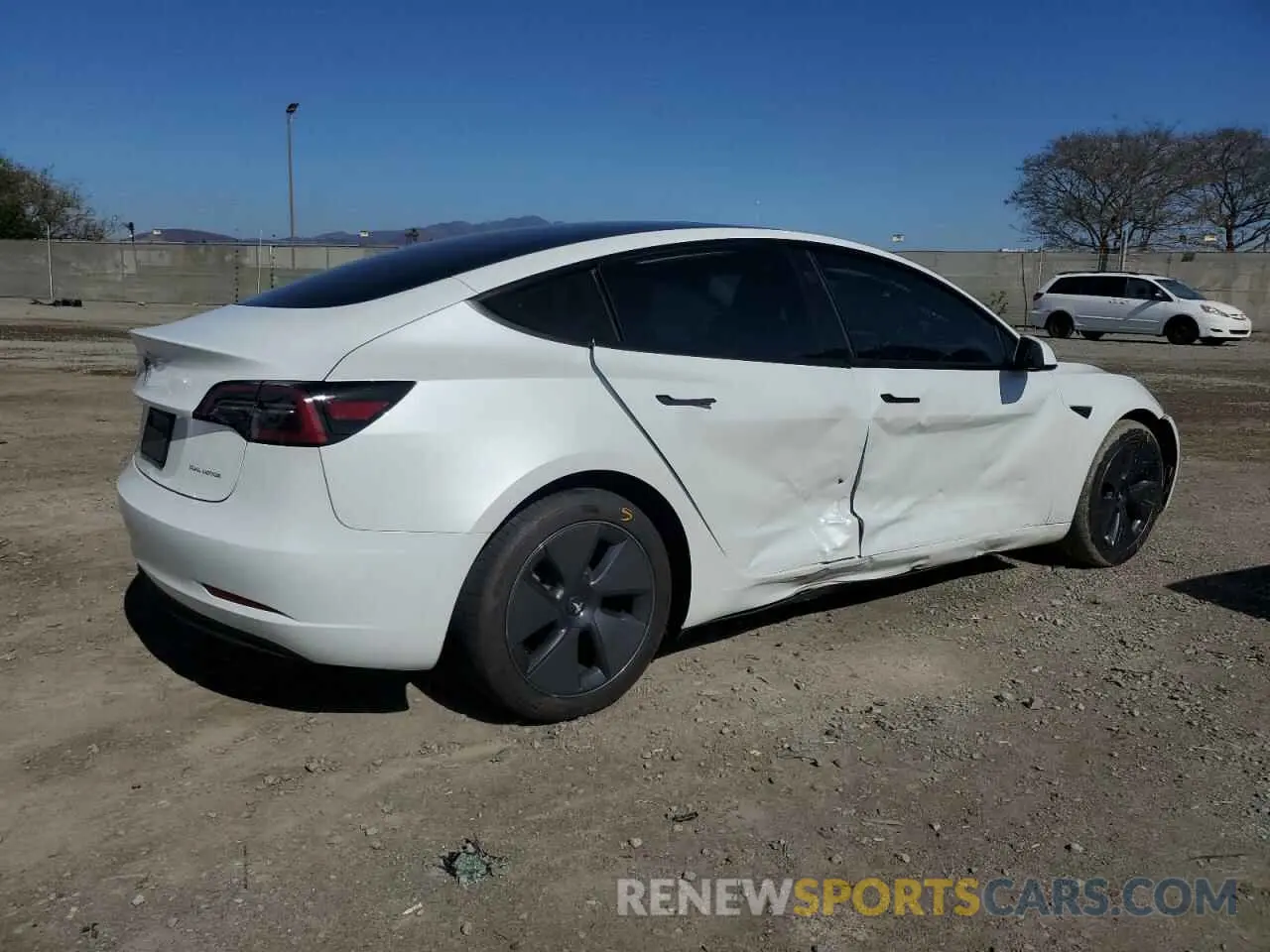 3 Photograph of a damaged car 5YJ3E1EBXPF637522 TESLA MODEL 3 2023