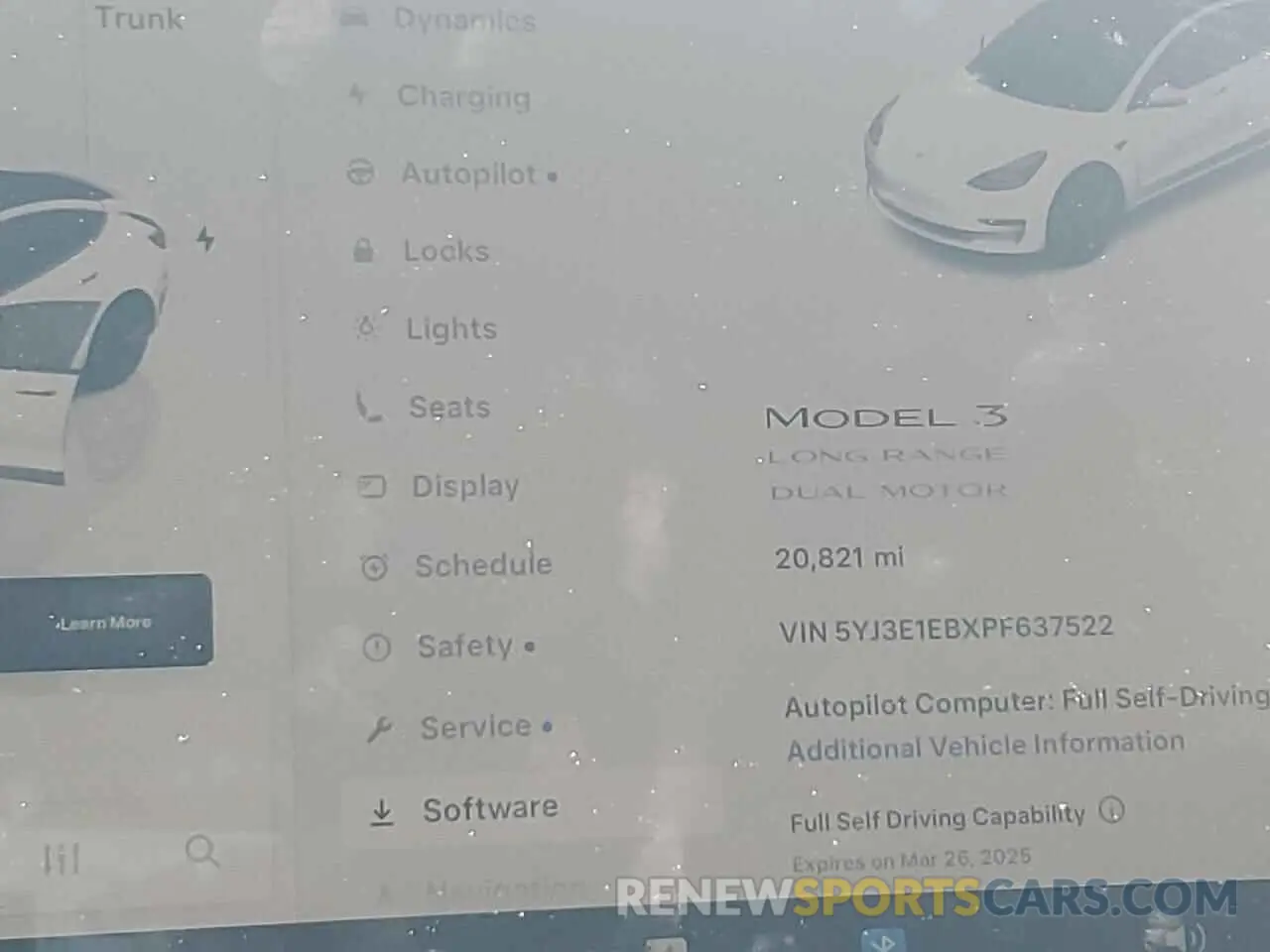 9 Photograph of a damaged car 5YJ3E1EBXPF637522 TESLA MODEL 3 2023