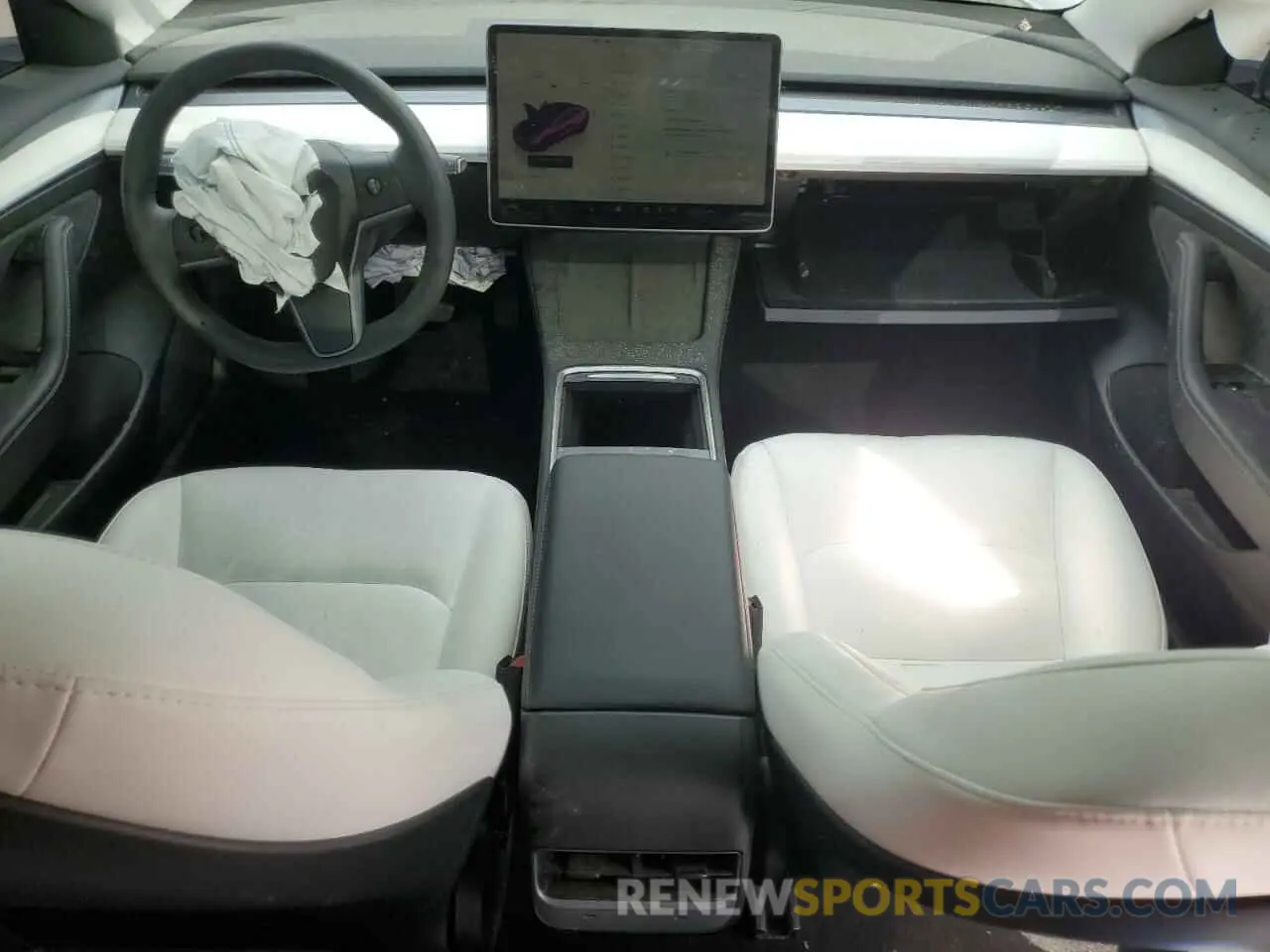 8 Фотография поврежденного автомобиля 5YJ3E1EBXPF663912 TESLA MODEL 3 2023