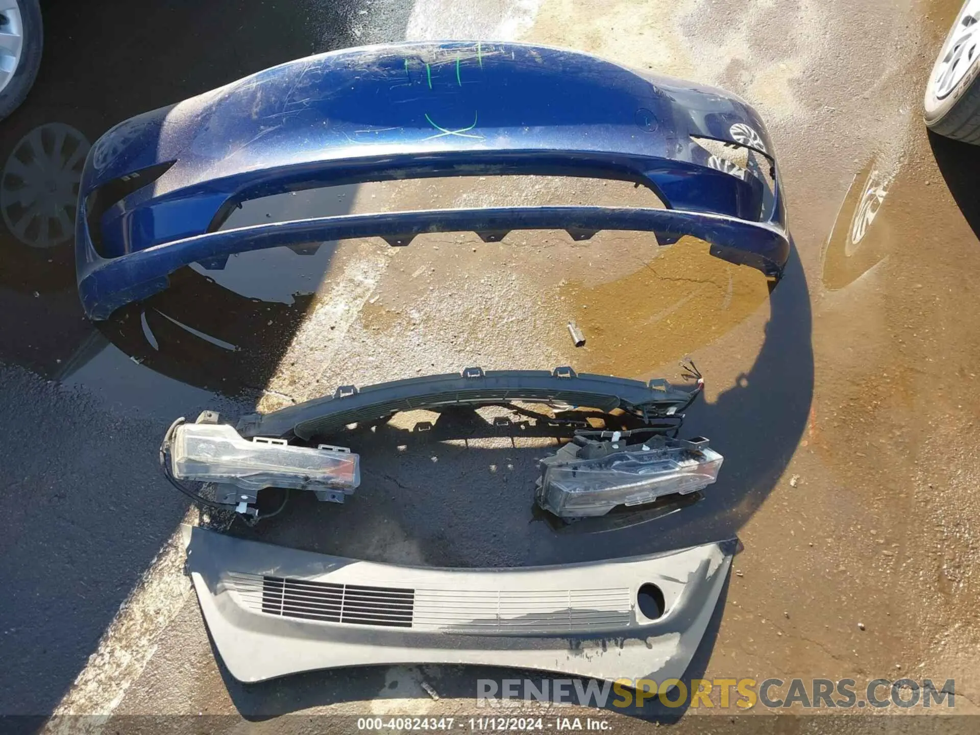 11 Photograph of a damaged car 5YJ3E1EC0PF399172 TESLA MODEL 3 2023