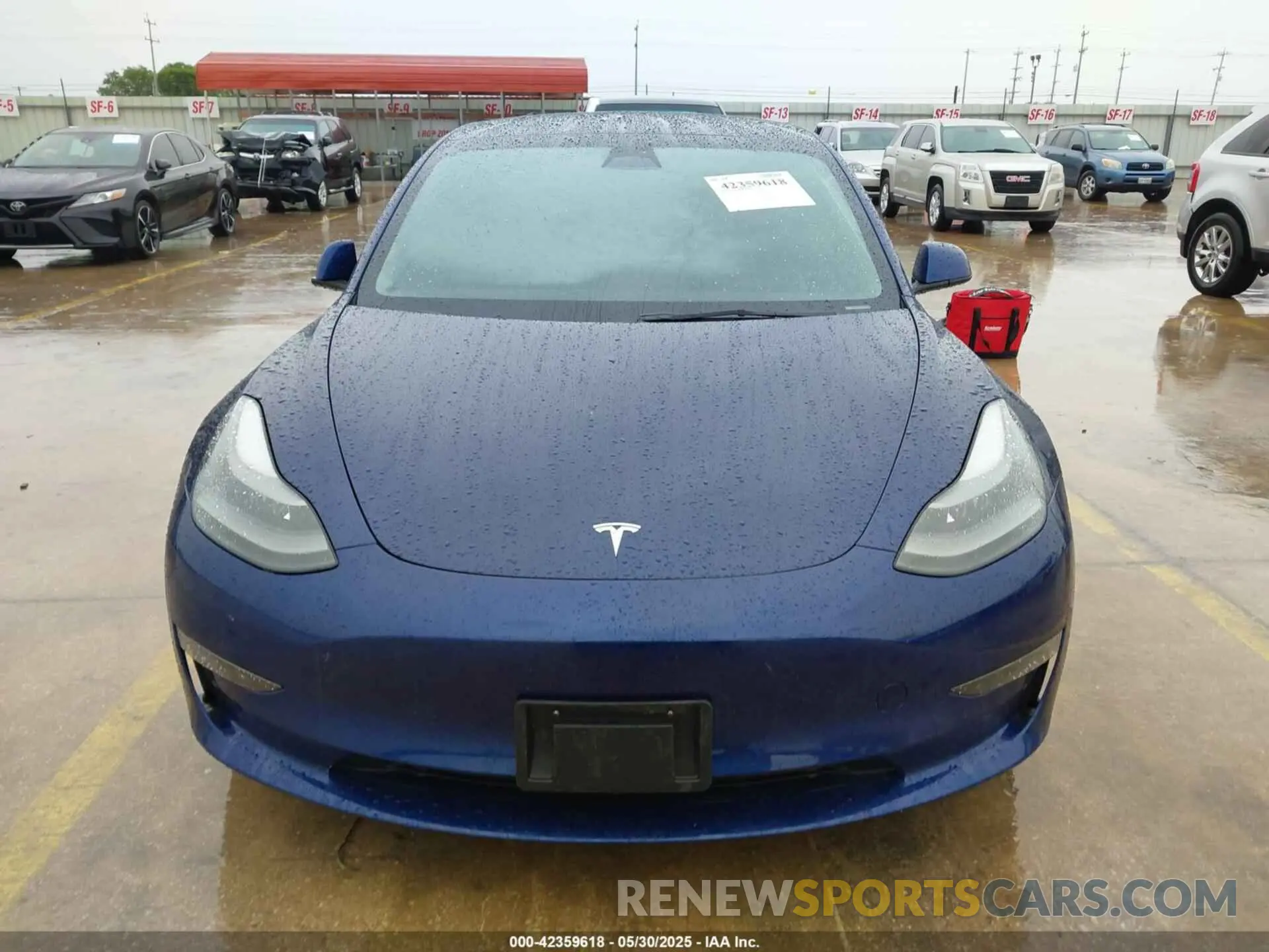 11 Фотография поврежденного автомобиля 5YJ3E1EC0PF491978 TESLA MODEL 3 2023