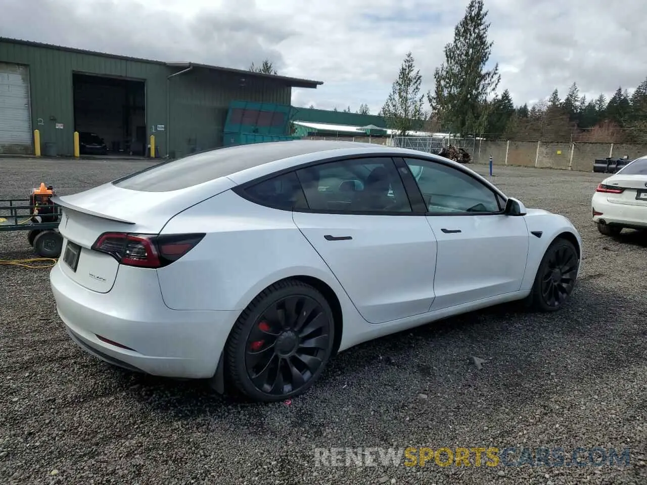 3 Photograph of a damaged car 5YJ3E1EC0PF498509 TESLA MODEL 3 2023