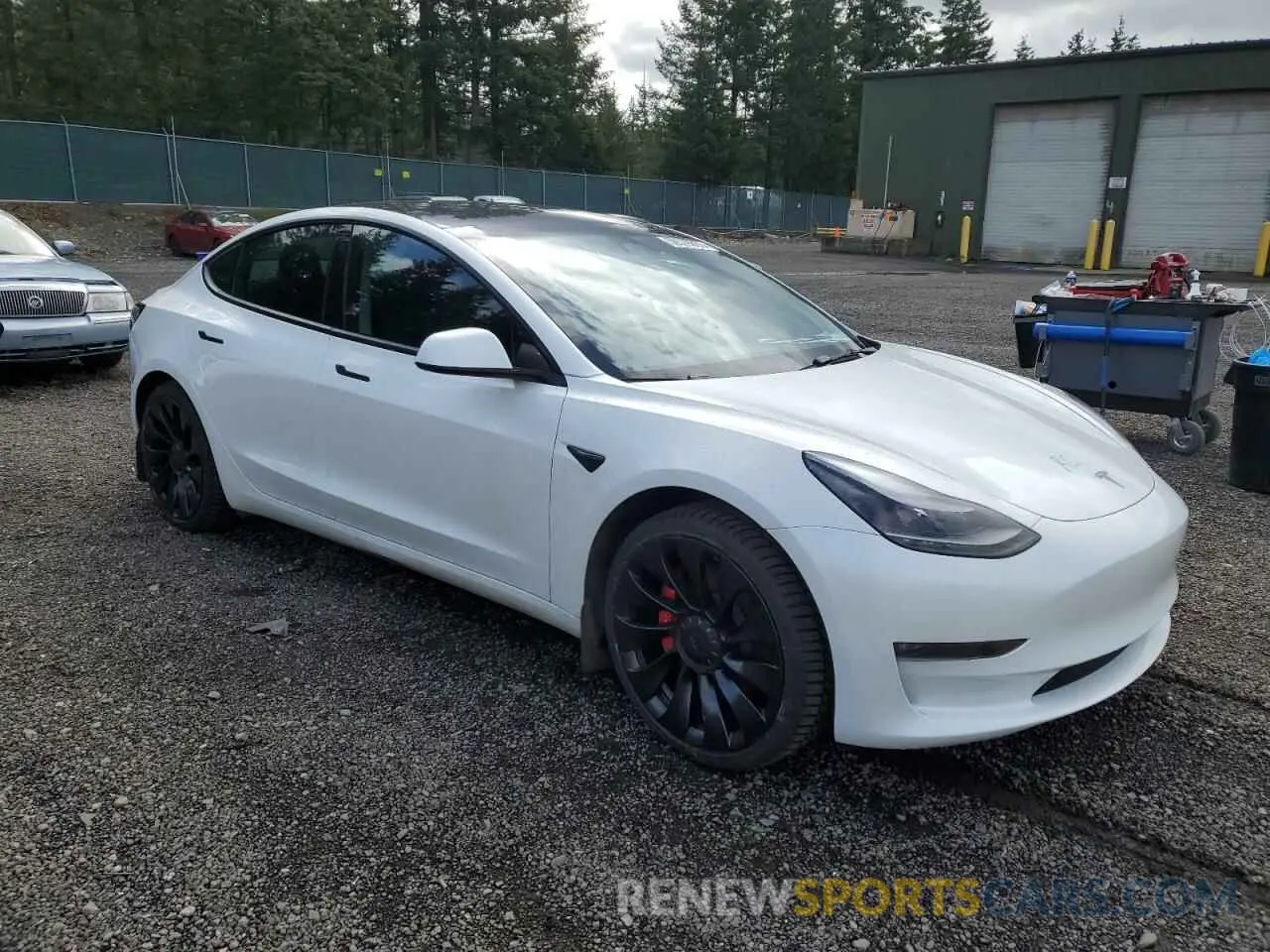 4 Photograph of a damaged car 5YJ3E1EC0PF498509 TESLA MODEL 3 2023