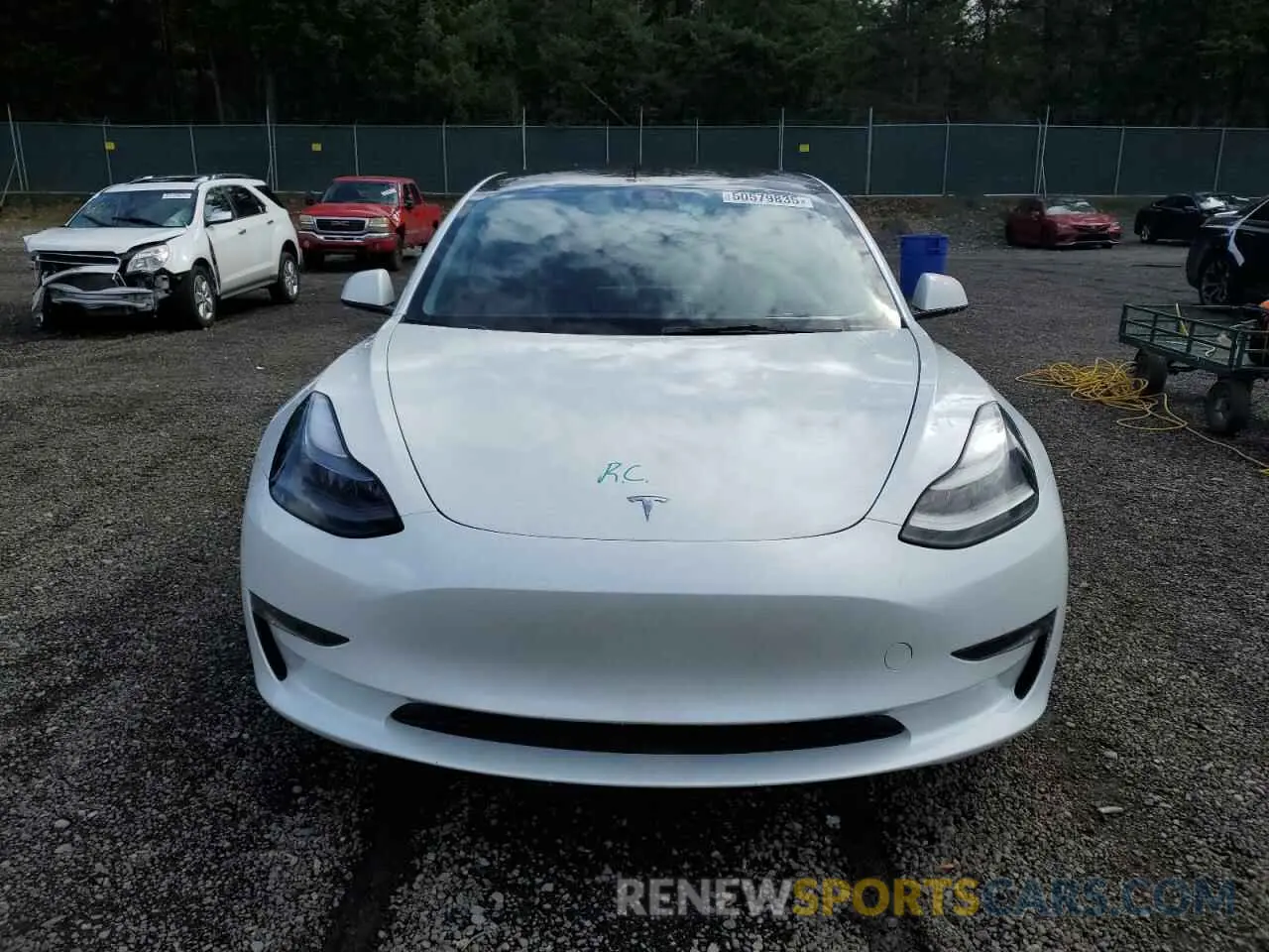 5 Photograph of a damaged car 5YJ3E1EC0PF498509 TESLA MODEL 3 2023