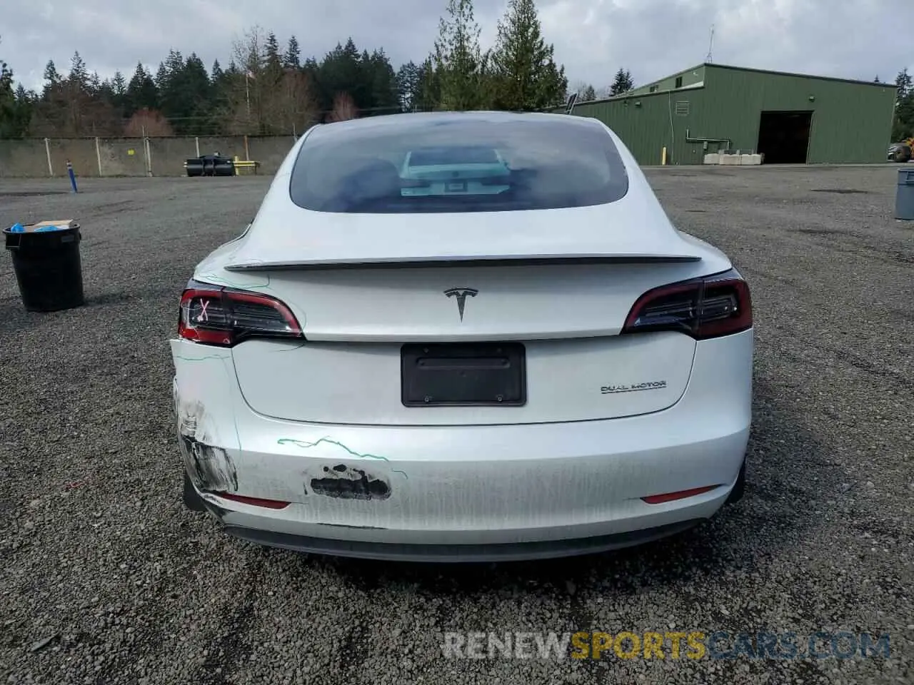 6 Photograph of a damaged car 5YJ3E1EC0PF498509 TESLA MODEL 3 2023