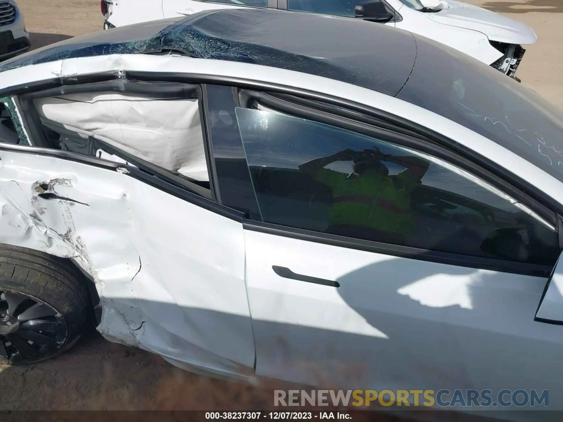 12 Photograph of a damaged car 5YJ3E1EC1PF480617 TESLA MODEL 3 2023