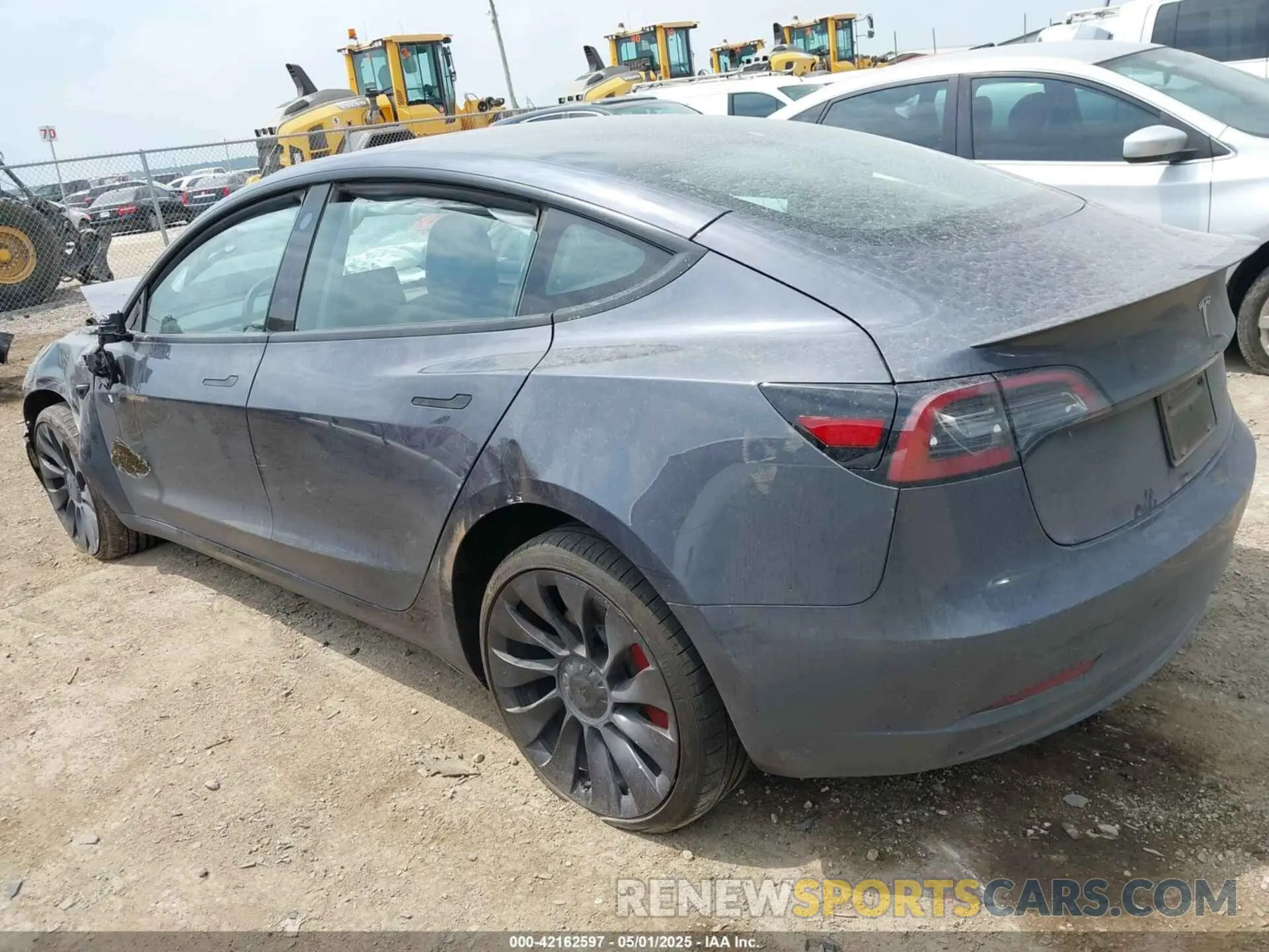 3 Photograph of a damaged car 5YJ3E1EC1PF678145 TESLA MODEL 3 2023