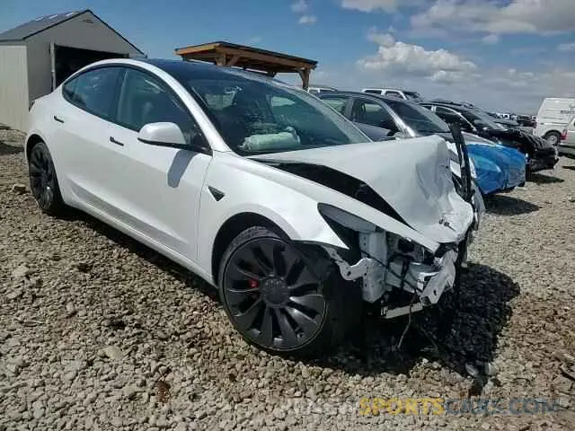 14 Фотография поврежденного автомобиля 5YJ3E1EC1PF706879 TESLA MODEL 3 2023