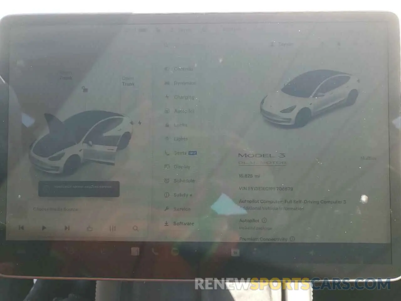 9 Фотография поврежденного автомобиля 5YJ3E1EC1PF706879 TESLA MODEL 3 2023