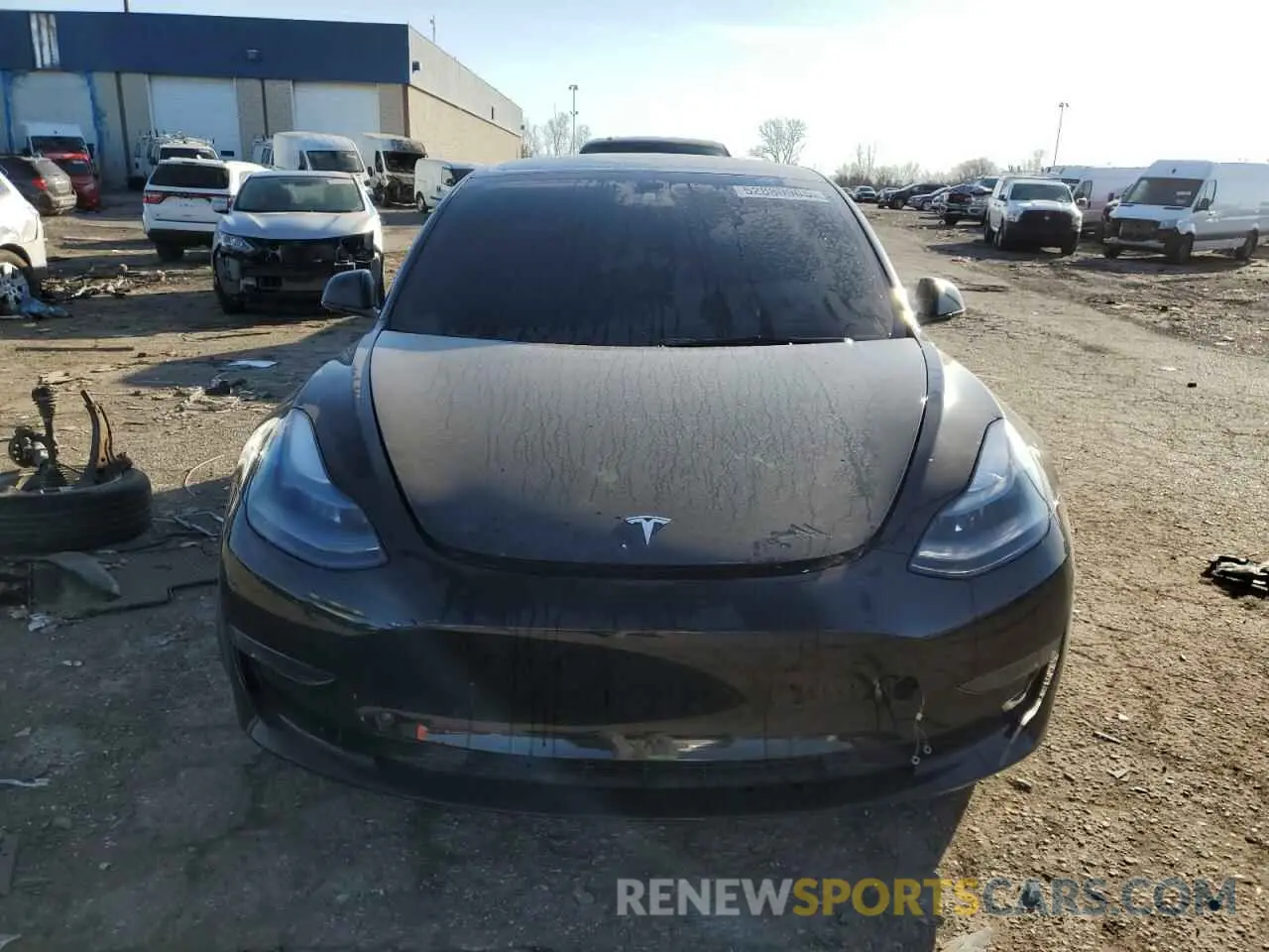 5 Photograph of a damaged car 5YJ3E1EC1PF710110 TESLA MODEL 3 2023