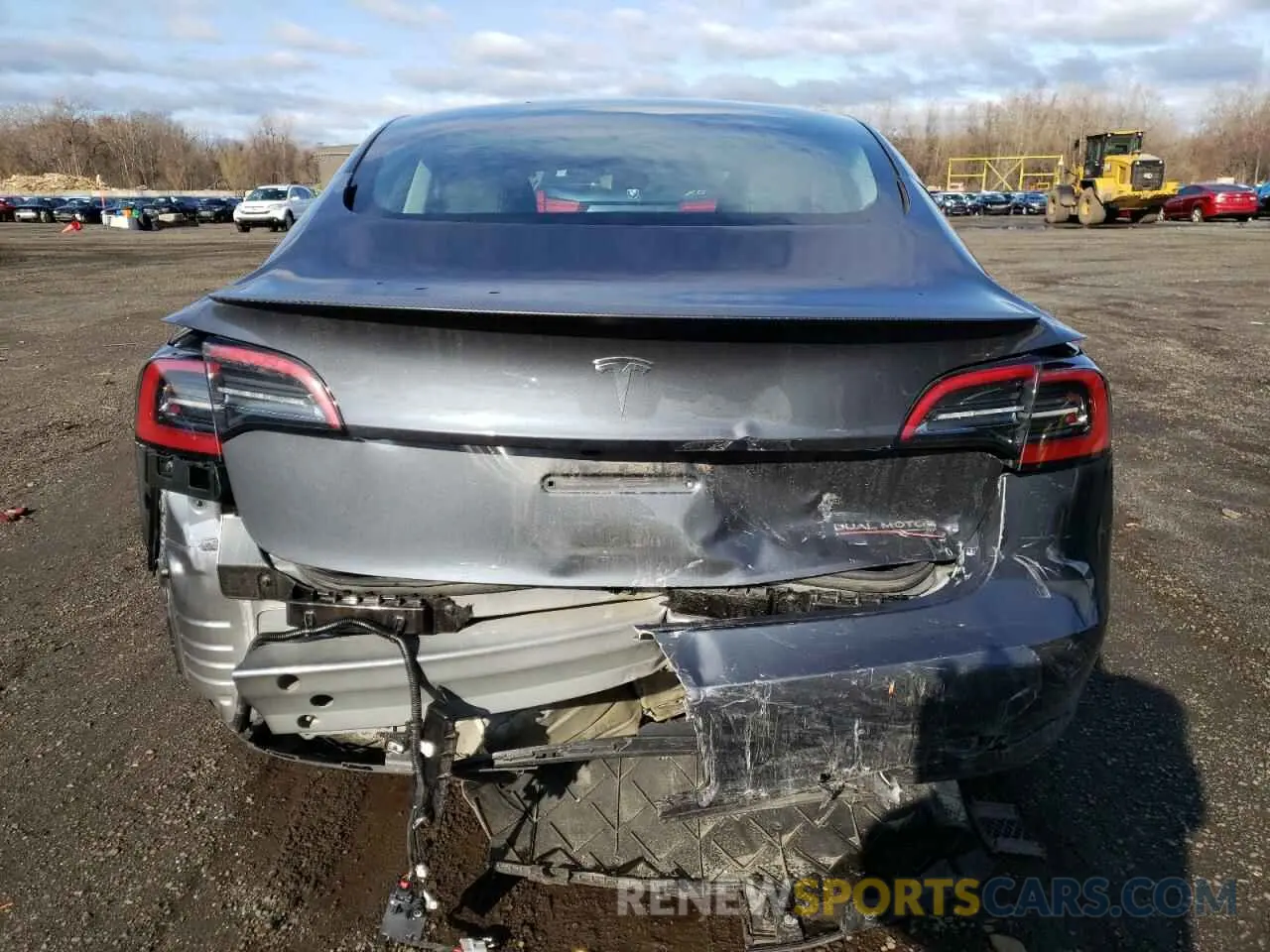 6 Photograph of a damaged car 5YJ3E1EC1PF710382 TESLA MODEL 3 2023