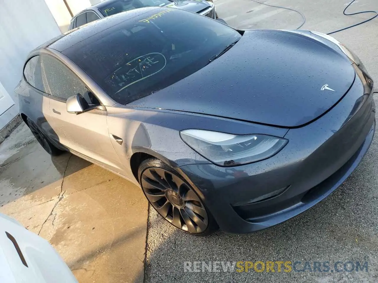 4 Photograph of a damaged car 5YJ3E1EC2PF489682 TESLA MODEL 3 2023