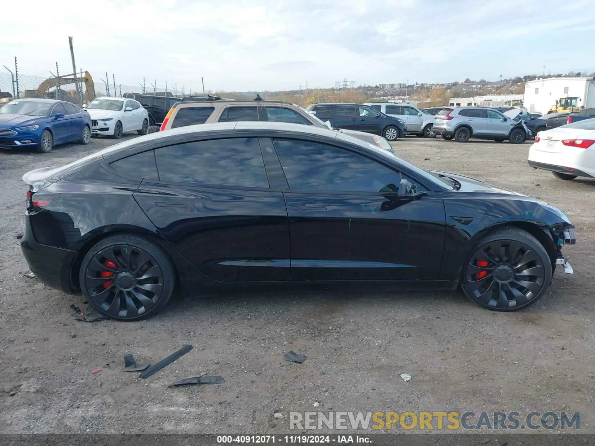 12 Фотография поврежденного автомобиля 5YJ3E1EC2PF506531 TESLA MODEL 3 2023