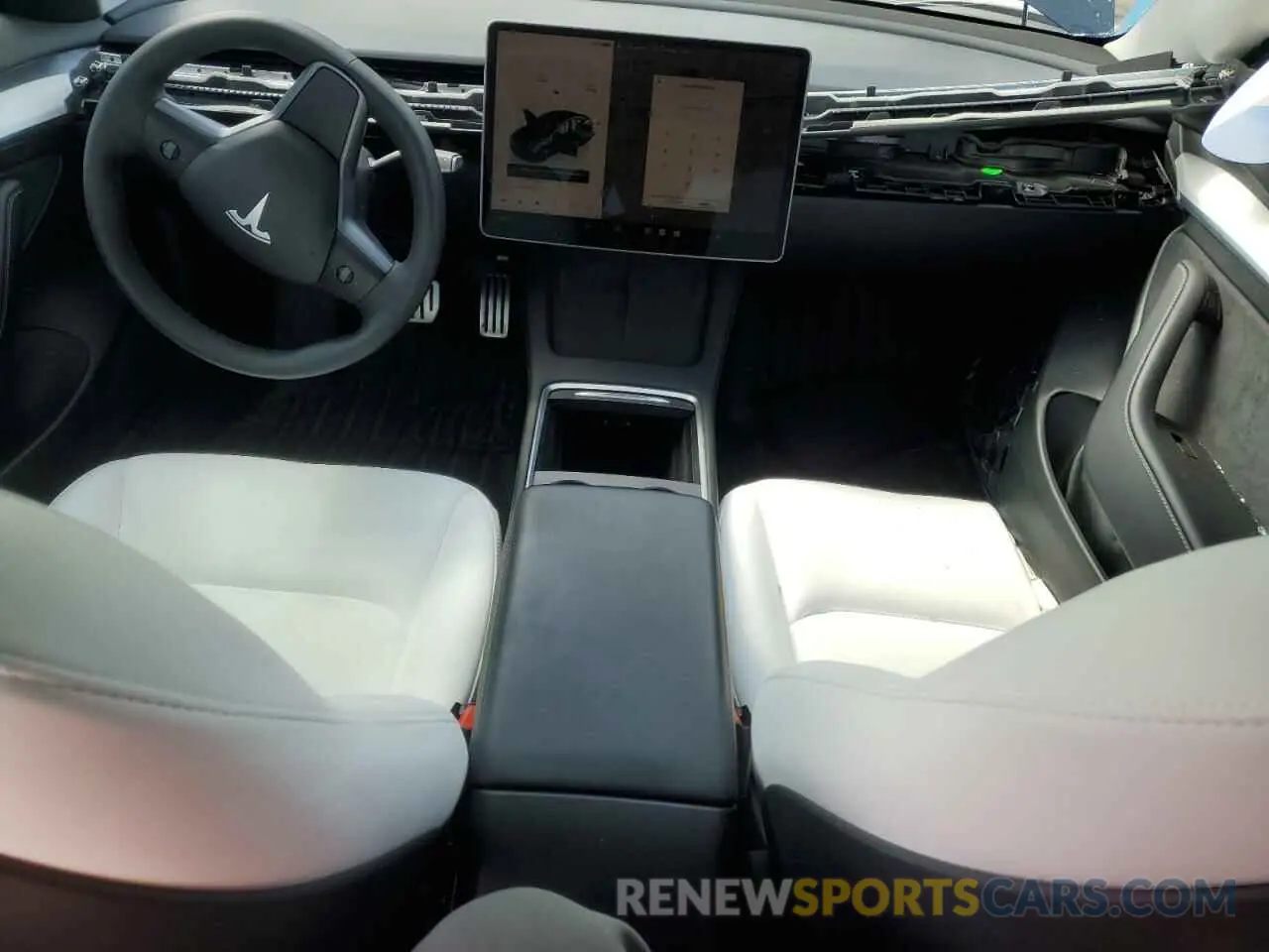 8 Фотография поврежденного автомобиля 5YJ3E1EC2PF673505 TESLA MODEL 3 2023