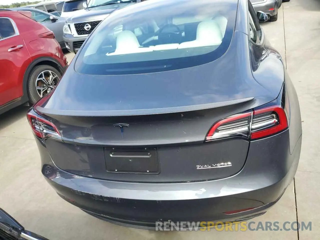 6 Фотография поврежденного автомобиля 5YJ3E1EC2PF677330 TESLA MODEL 3 2023