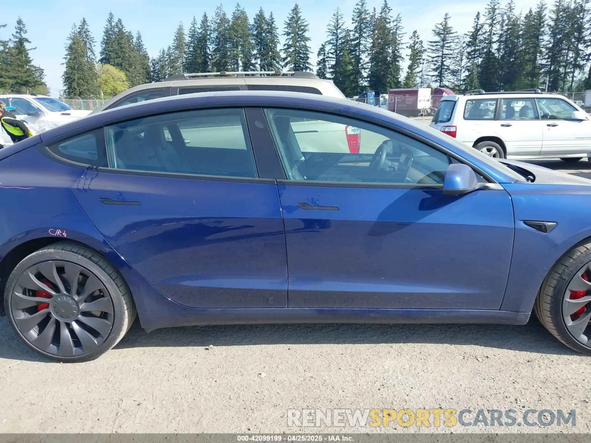 14 Фотография поврежденного автомобиля 5YJ3E1EC2PF679613 TESLA MODEL 3 2023