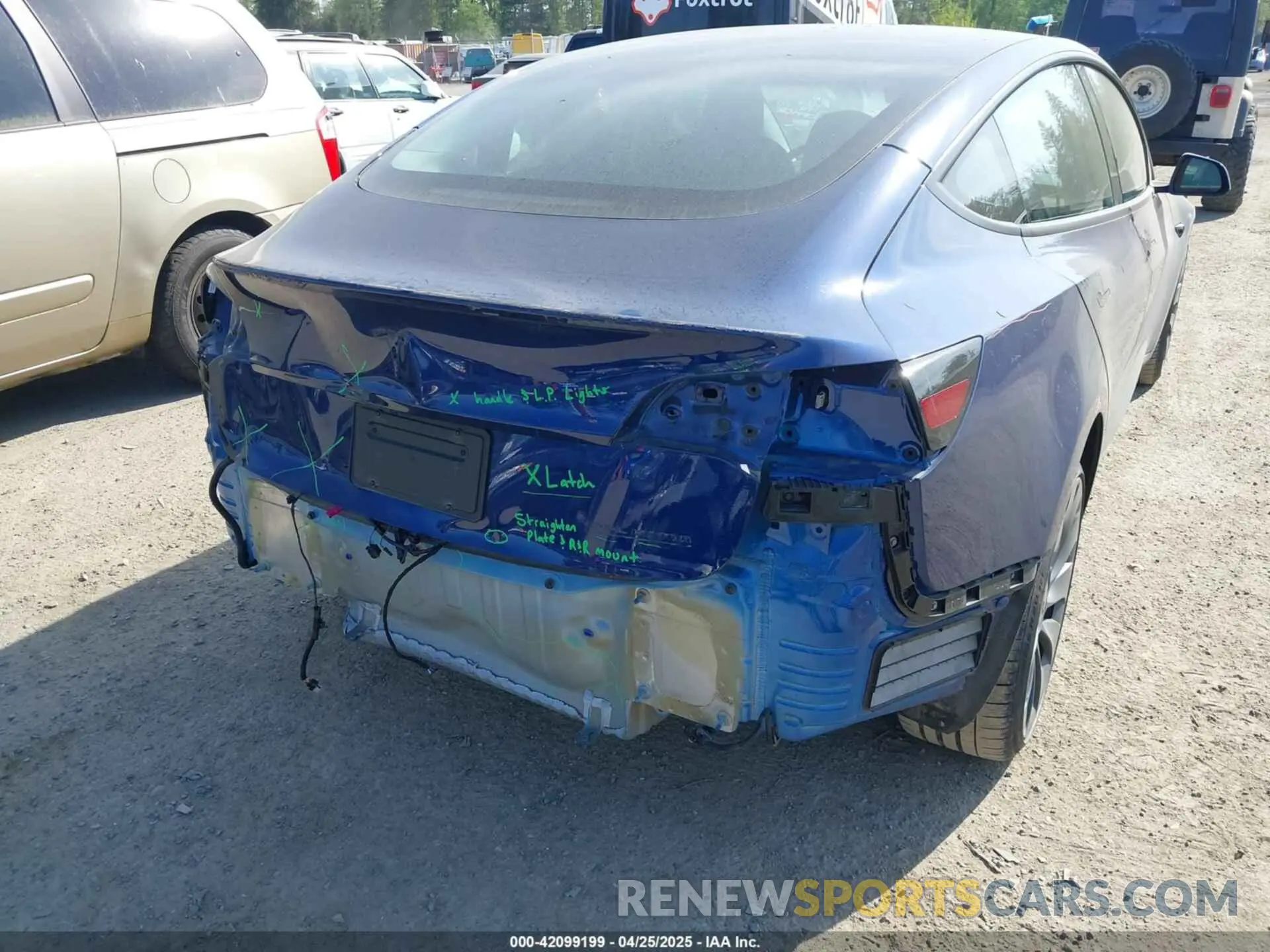 6 Фотография поврежденного автомобиля 5YJ3E1EC2PF679613 TESLA MODEL 3 2023