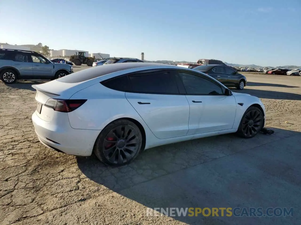 3 Photograph of a damaged car 5YJ3E1EC3PF556807 TESLA MODEL 3 2023