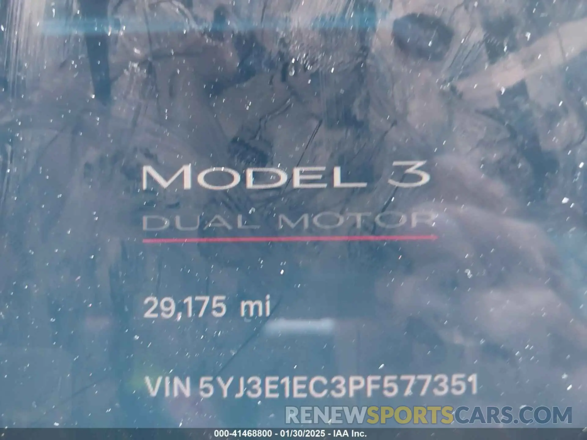 15 Фотография поврежденного автомобиля 5YJ3E1EC3PF577351 TESLA MODEL 3 2023
