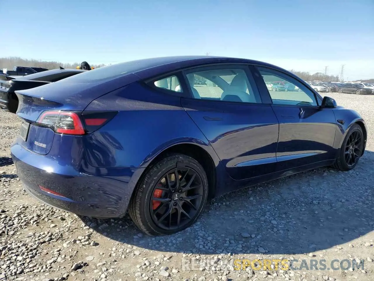 3 Photograph of a damaged car 5YJ3E1EC3PF632641 TESLA MODEL 3 2023