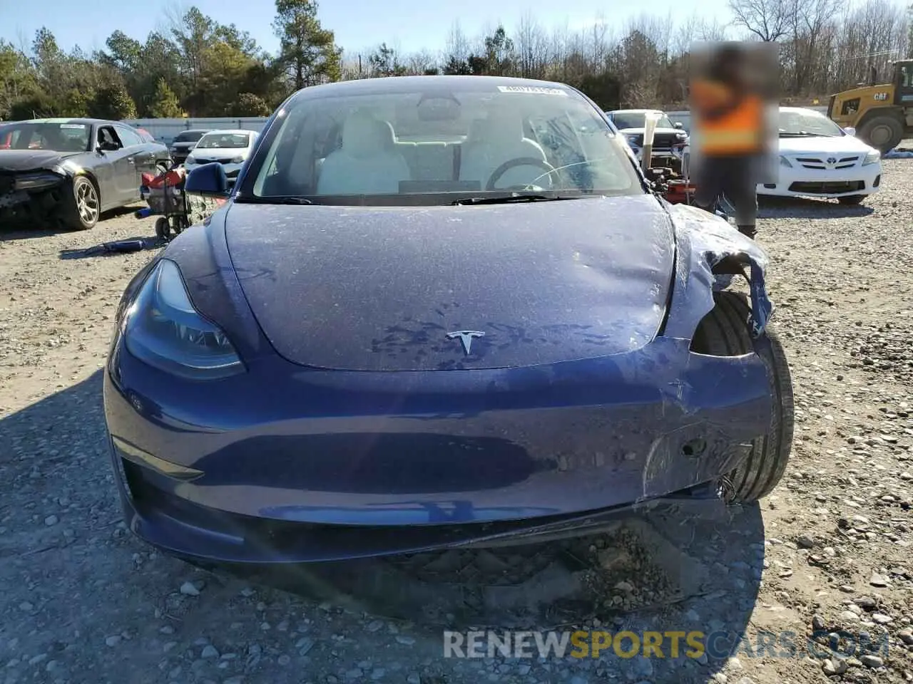5 Photograph of a damaged car 5YJ3E1EC3PF632641 TESLA MODEL 3 2023