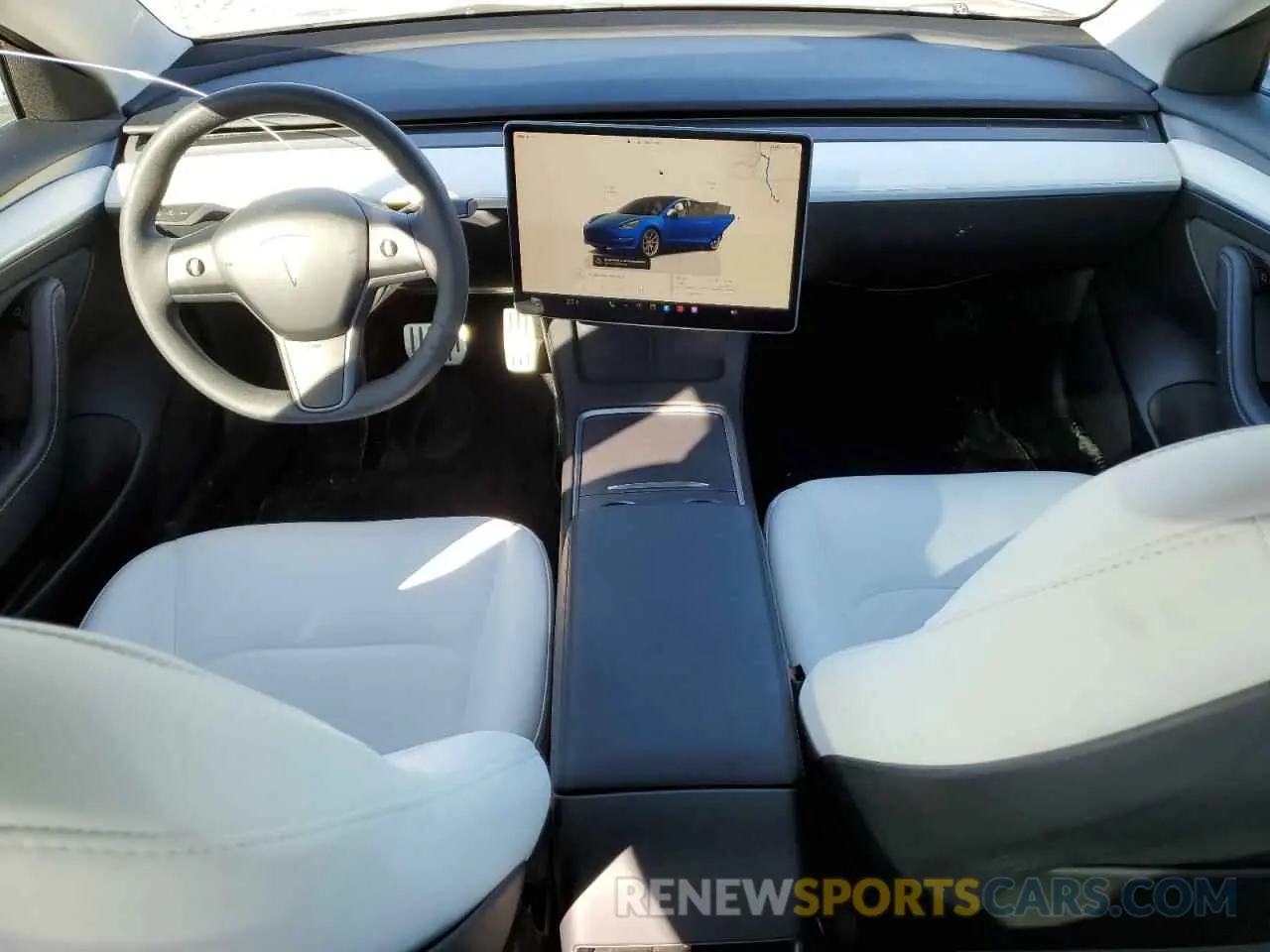 8 Photograph of a damaged car 5YJ3E1EC3PF632641 TESLA MODEL 3 2023