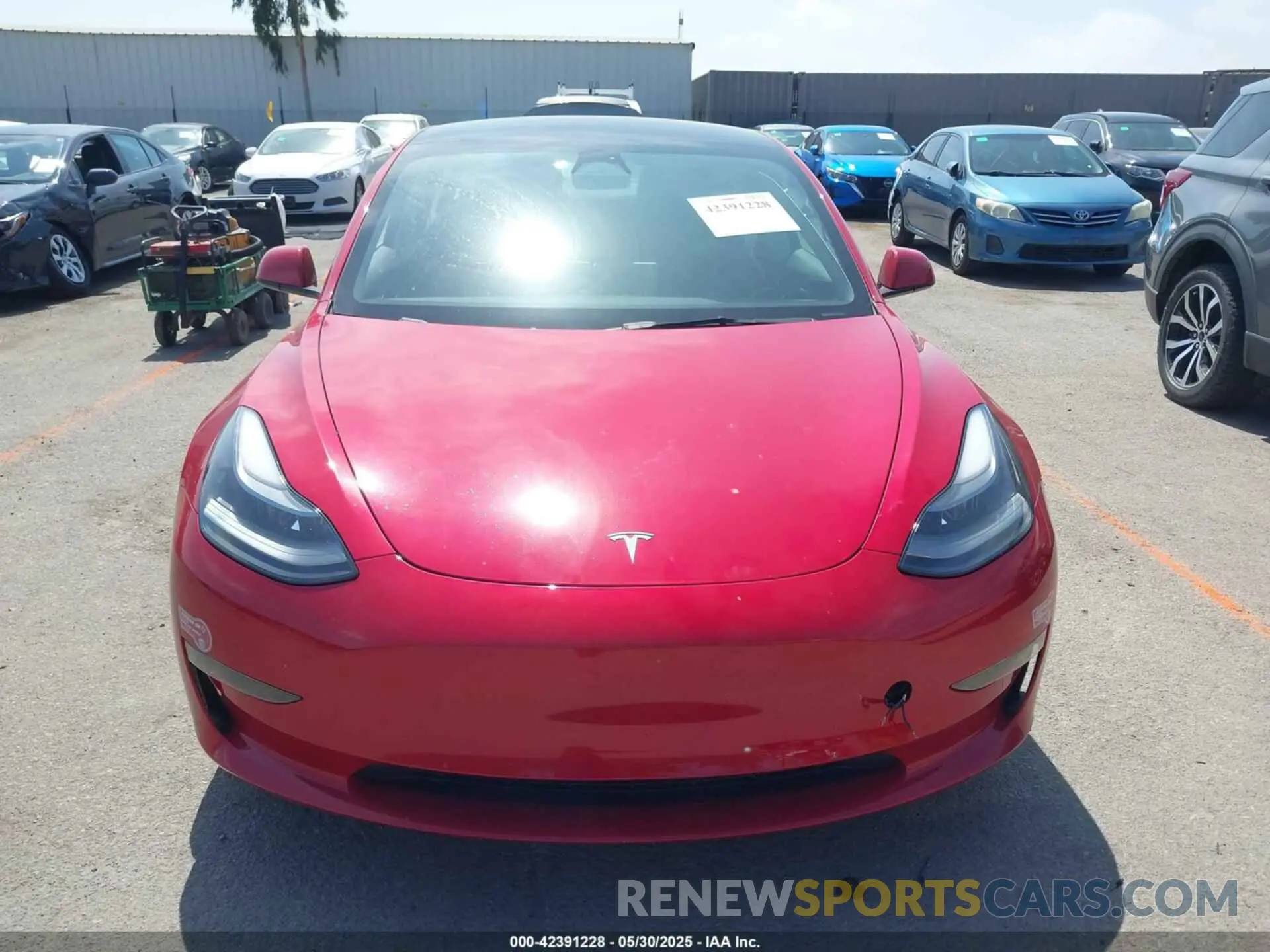11 Photograph of a damaged car 5YJ3E1EC4PF393777 TESLA MODEL 3 2023