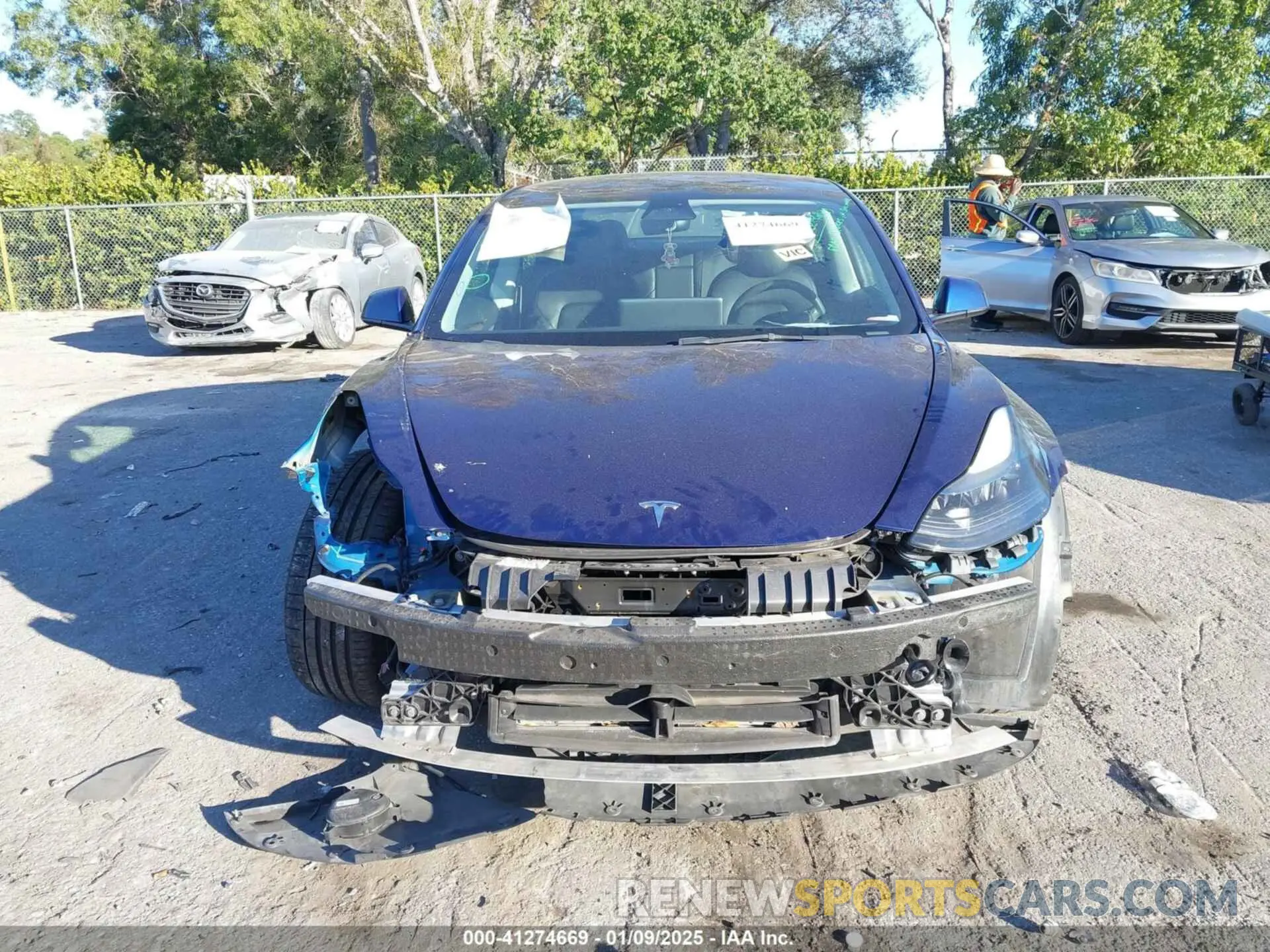 6 Photograph of a damaged car 5YJ3E1EC4PF404521 TESLA MODEL 3 2023