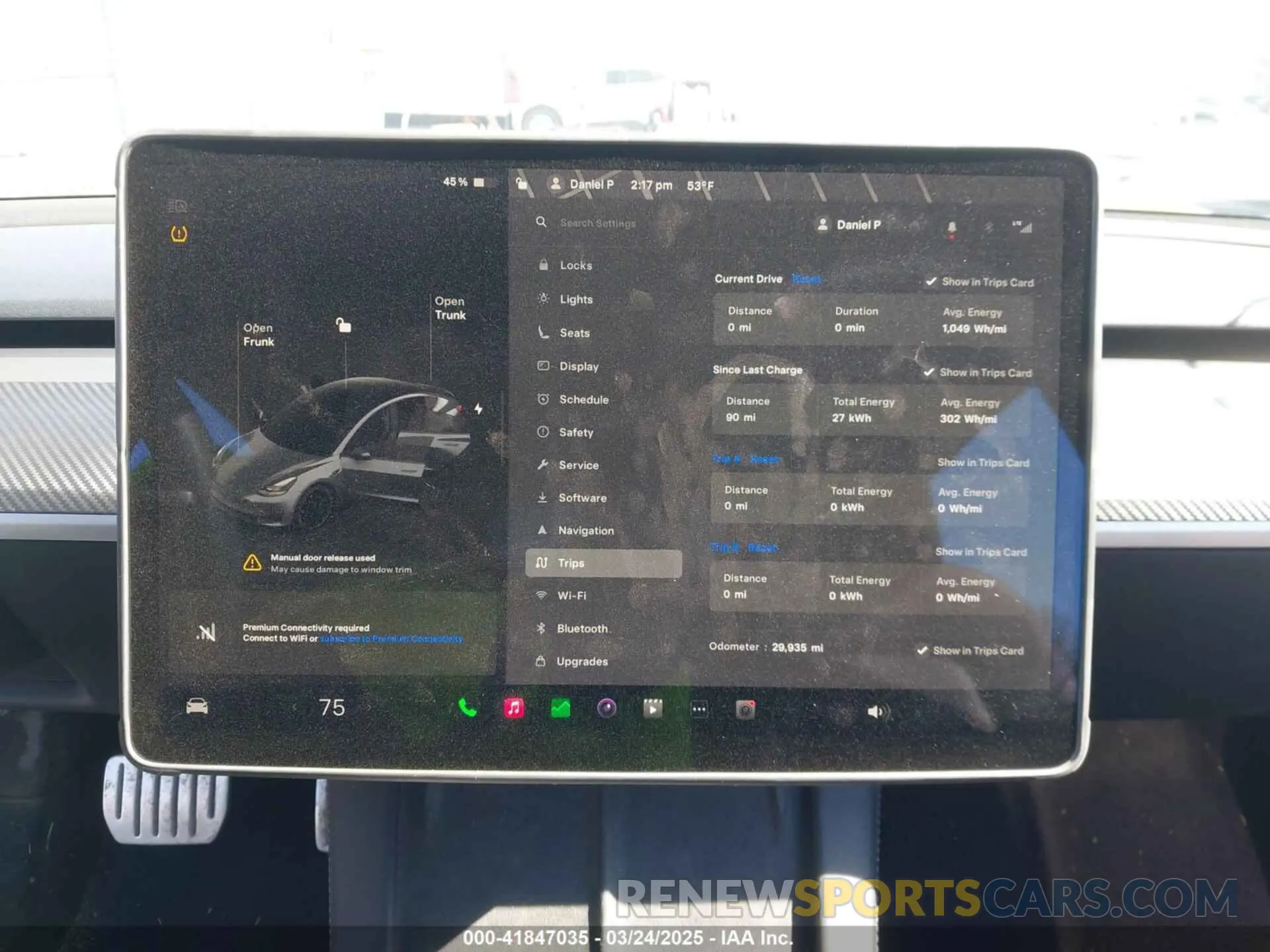7 Фотография поврежденного автомобиля 5YJ3E1EC4PF633961 TESLA MODEL 3 2023