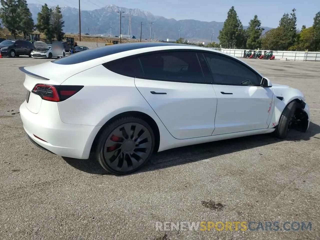3 Фотография поврежденного автомобиля 5YJ3E1EC4PF649772 TESLA MODEL 3 2023